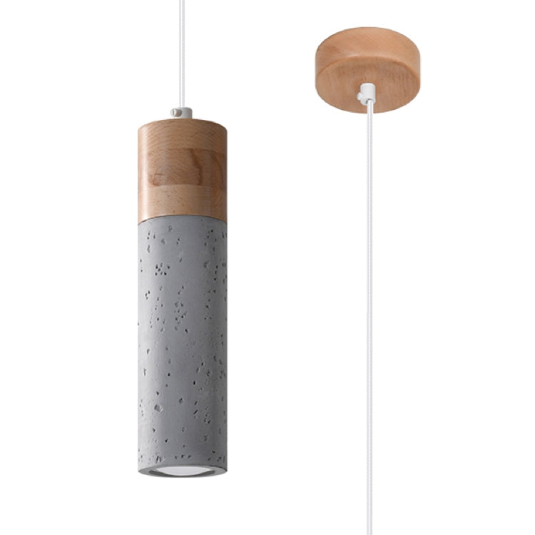 Vedhæng Lampe Zane 1 Grå Black Friday Sollux Lighting Tilbud