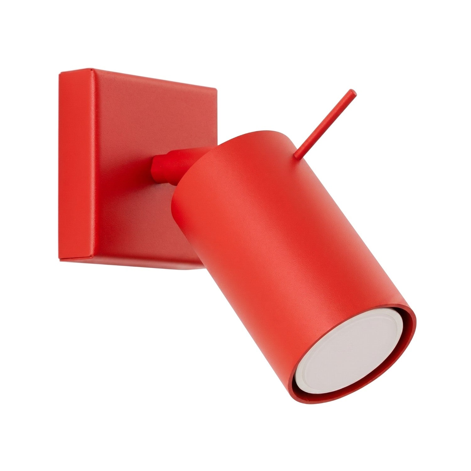 Væglampe Ring Rød Black Friday Sollux Lighting Tilbud