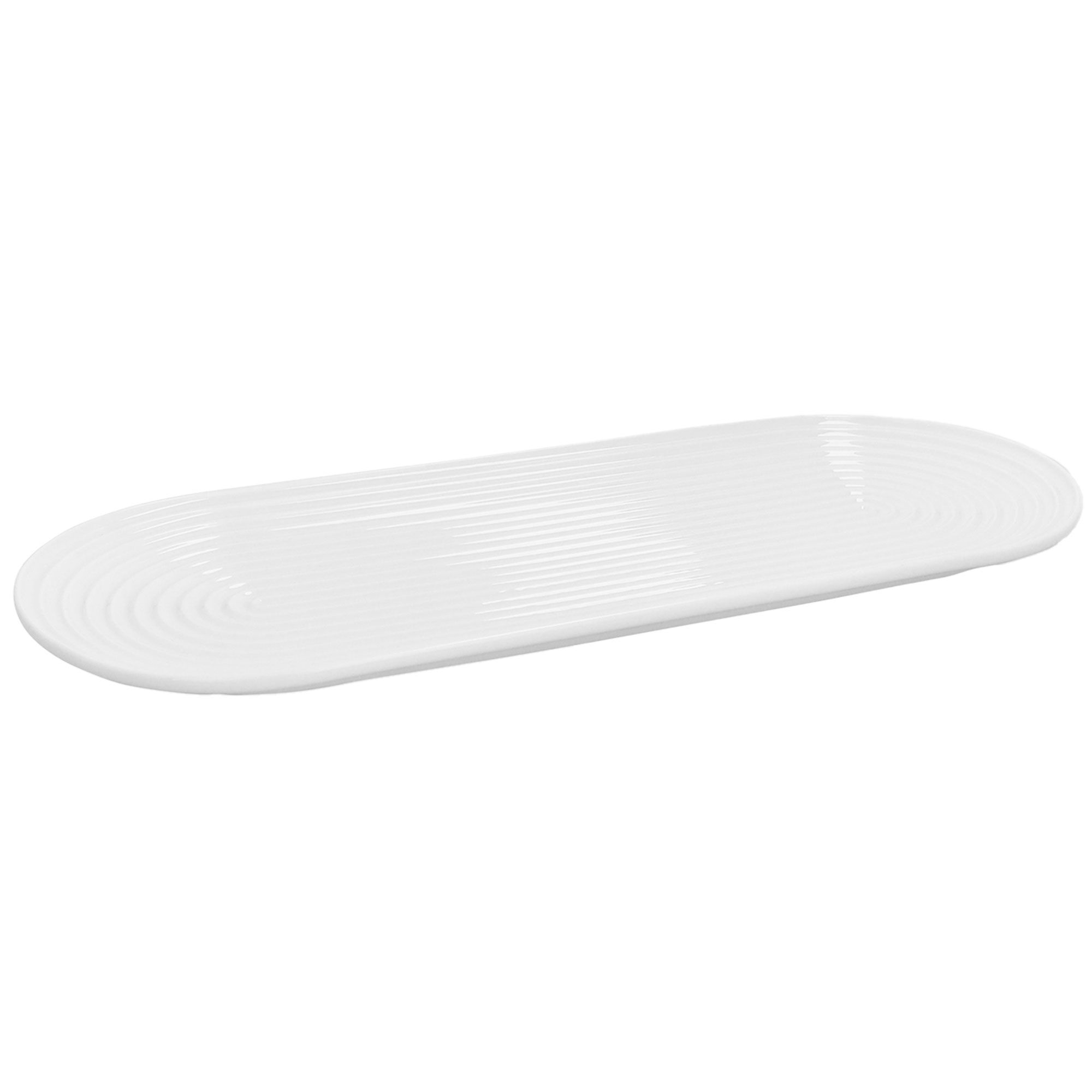 Tura Serveringsfad Oval 48x20cm Black Friday Lyngby Porcelæn Tilbud