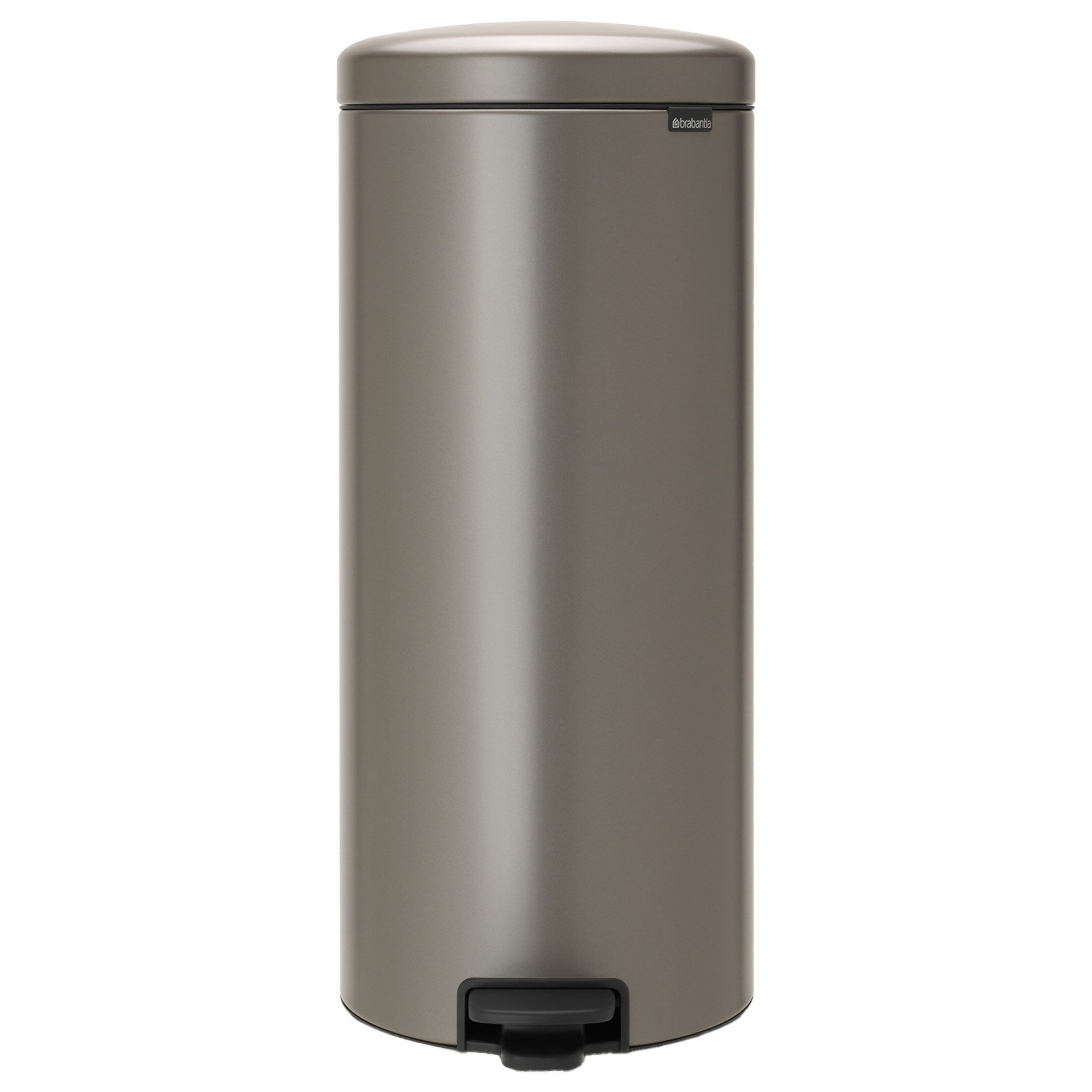Newicon Pedalspand 30 Liter, Platinum Black Friday Brabantia Tilbud