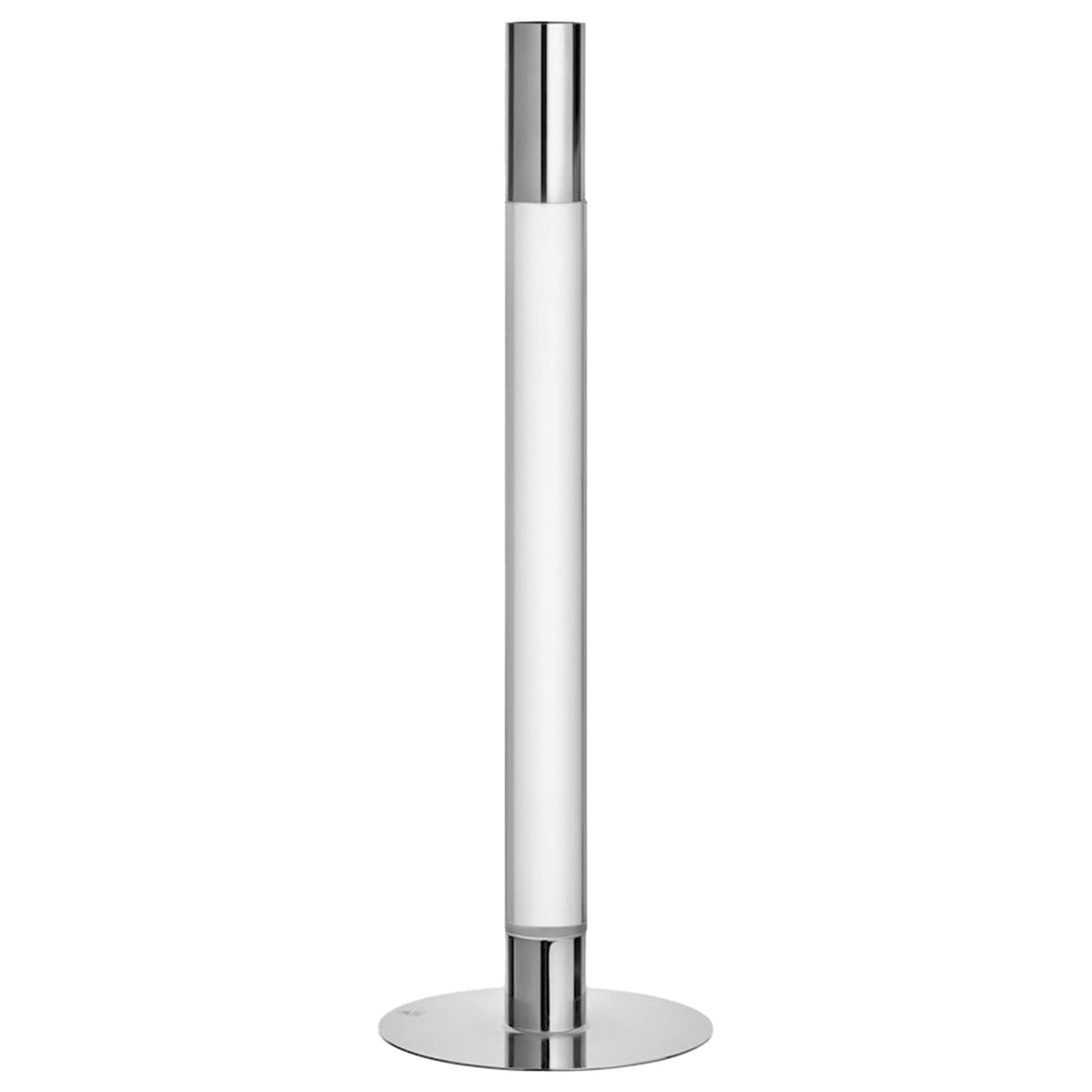 Lumiere Lysetage 32 Cm, Sølv Metal Black Friday Orrefors Tilbud