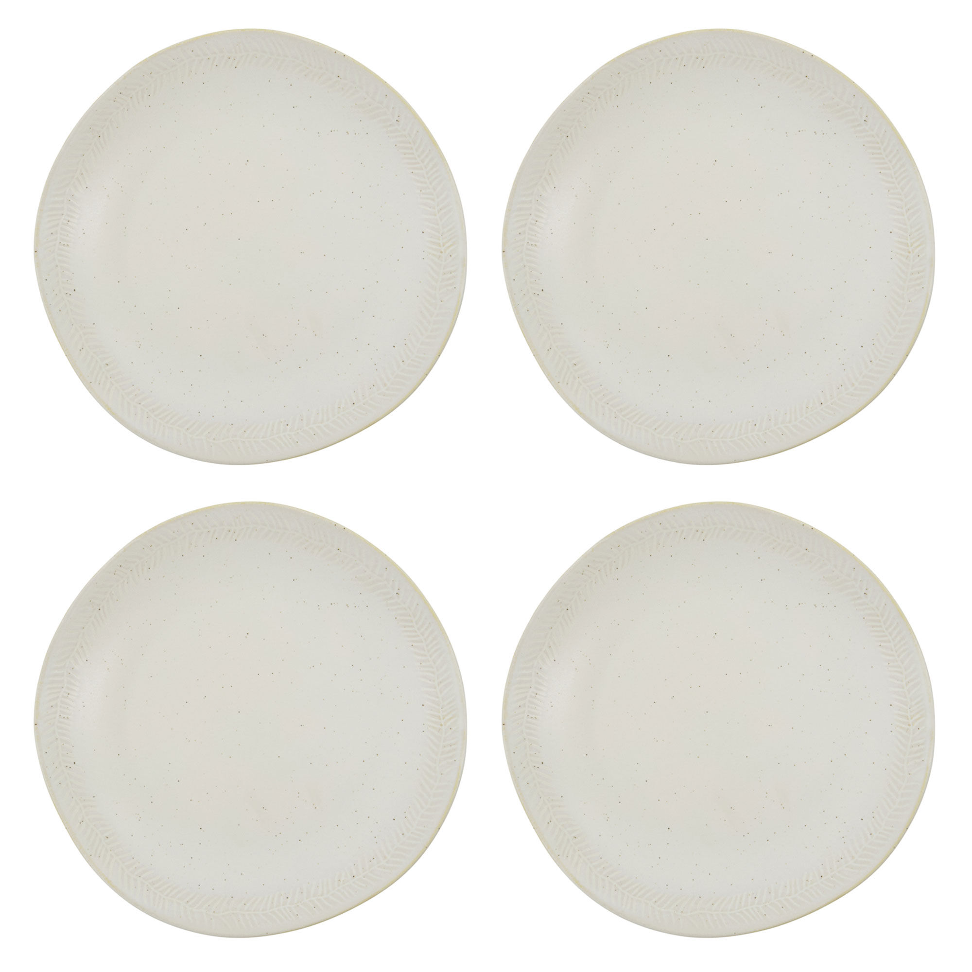 Hd Serve Middagstallerkener 4 Pak, Off White Black Friday House Doctor Tilbud