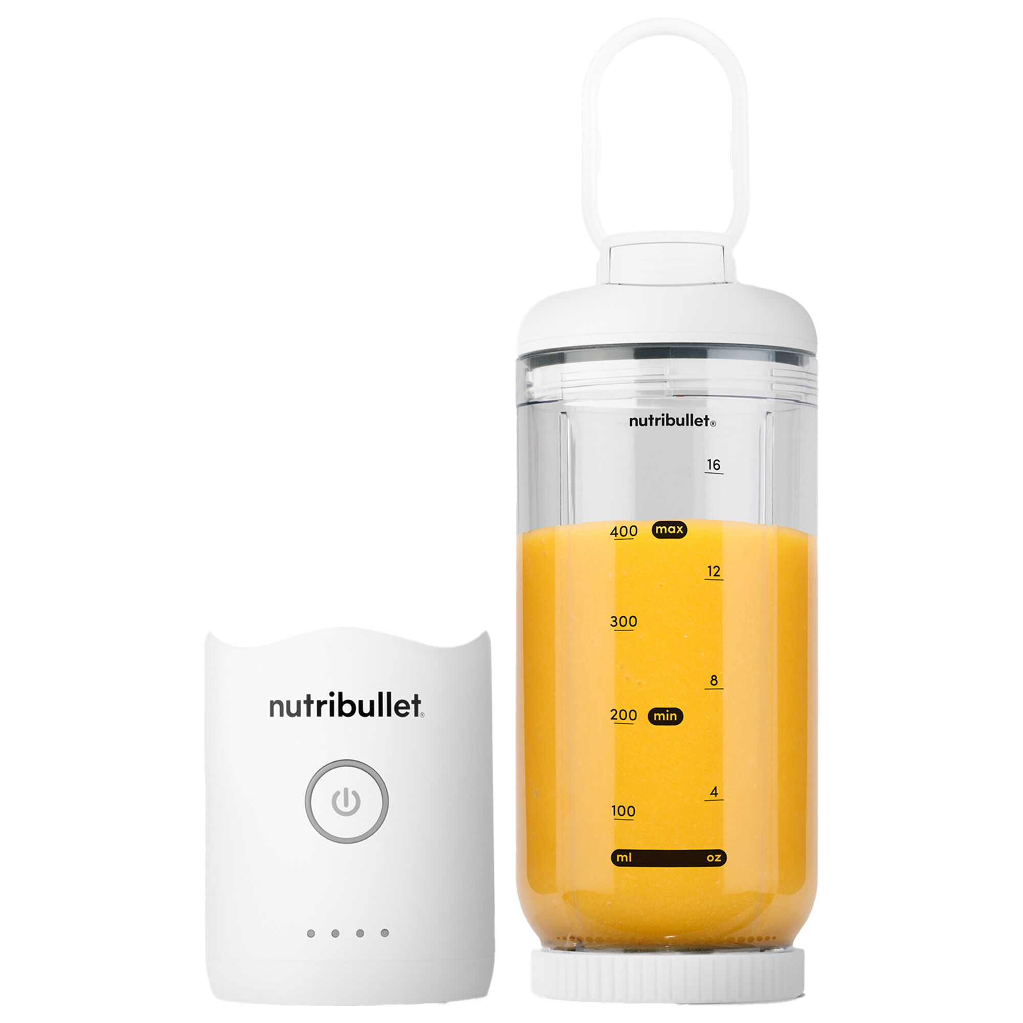 Flex Bærbar Blender 590 Ml, Hvid Black Friday Nutribullet Tilbud