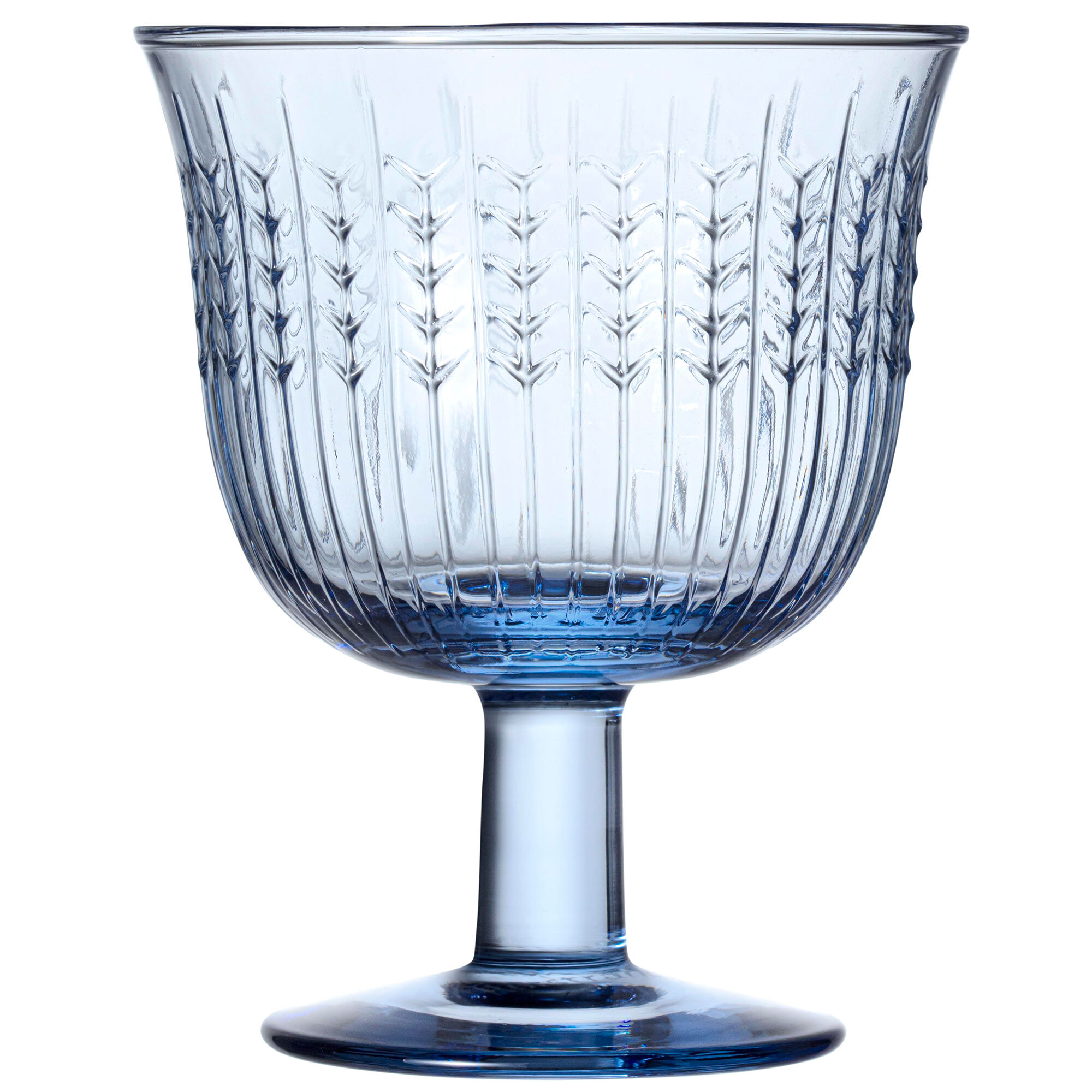 Swedish Grace Glas Med Fod 25 Cl 2 Pak, Blå Black Friday Rörstrand Tilbud