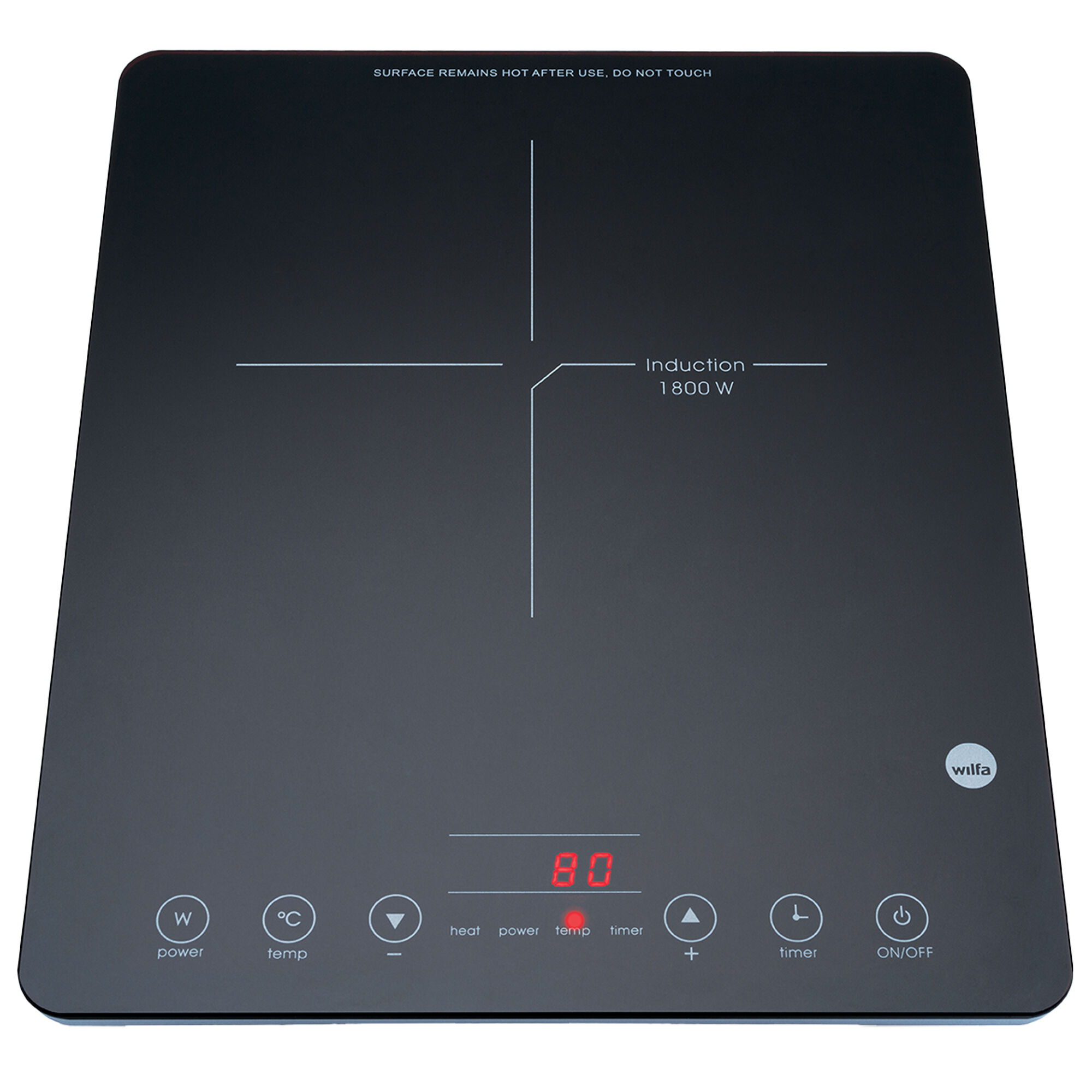 Icp 1800b Induktionsplade Black Friday Wilfa Tilbud