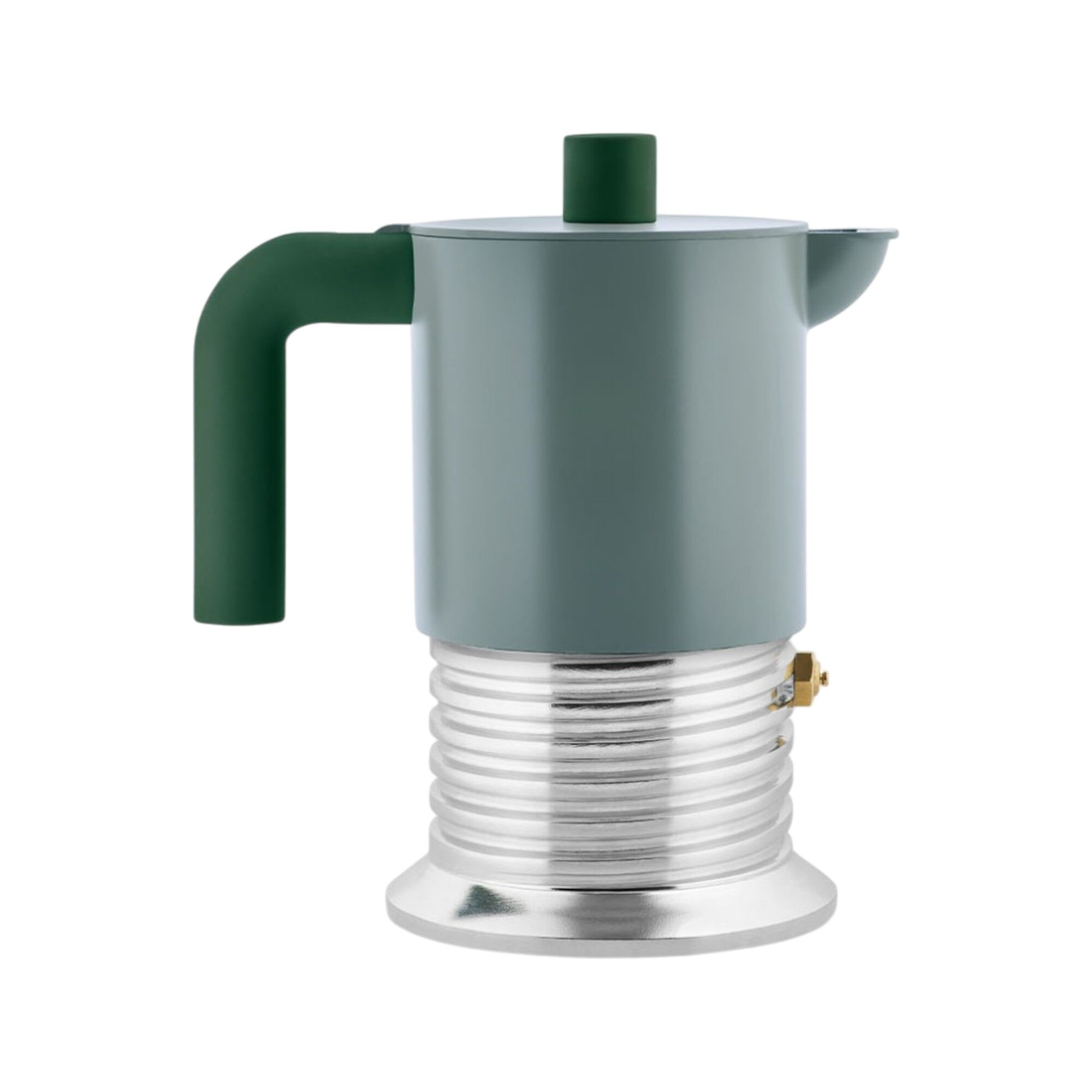 Vite Mokabryggare 3 Koppar, Grön Black Friday Alessi Tilbud