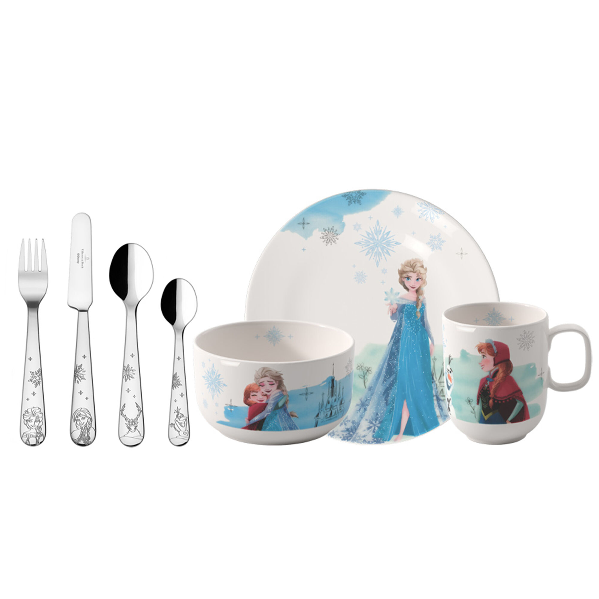 Disney Frozen Børneservicesæt 7 Dele Black Friday Villeroy & Boch Tilbud