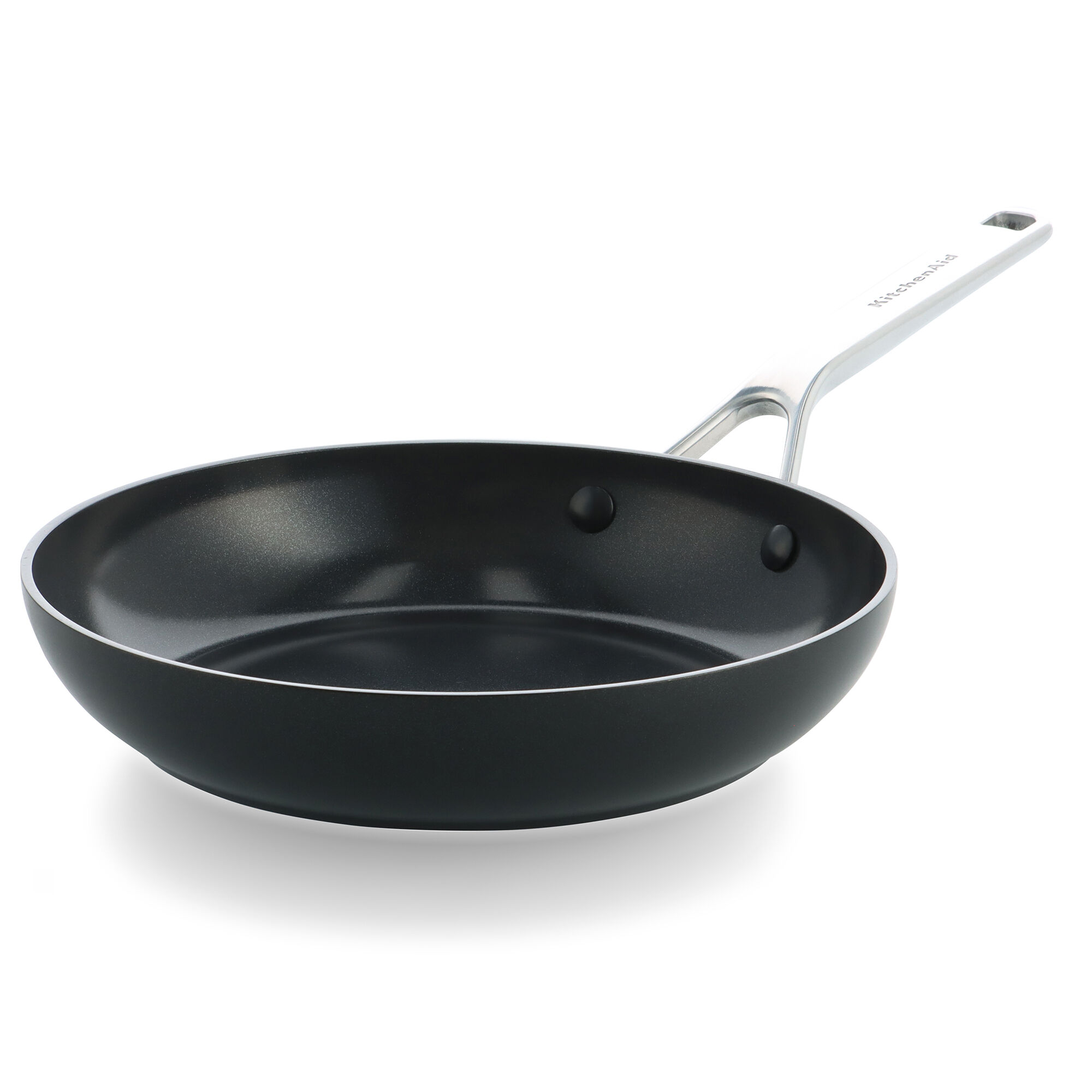 Advanced Hard Anodized Stegepande 28 Cm, Sort Black Friday Kitchenaid Tilbud