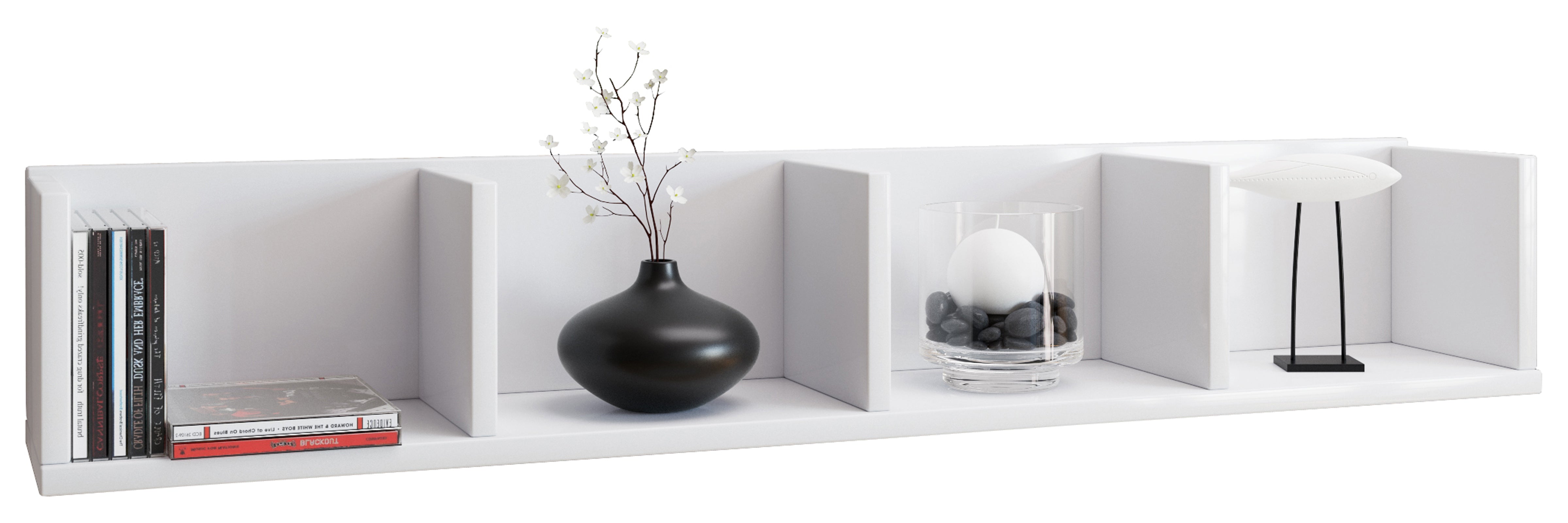 Stilfuld hvid væghylde – Fantastisk Black Friday rabat!