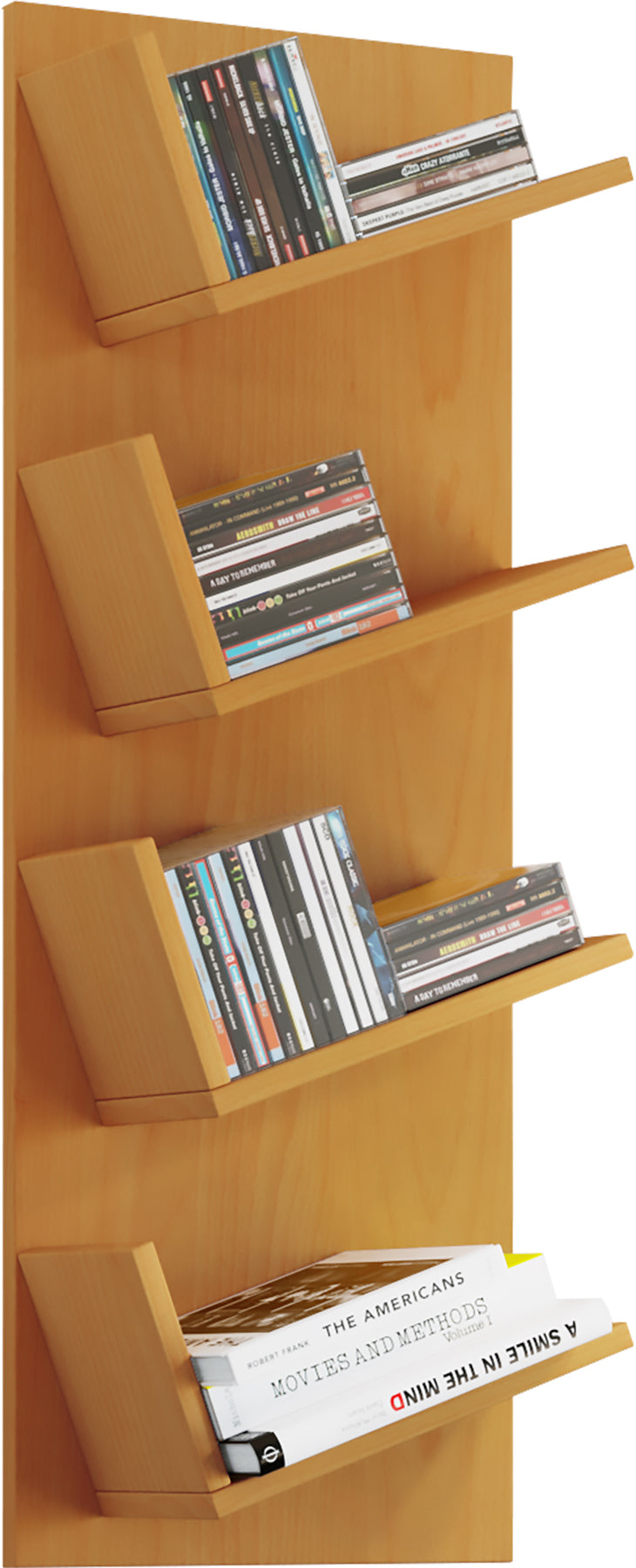 Lansi CD/DVD Reol – Elegant opbevaring til Black Friday!