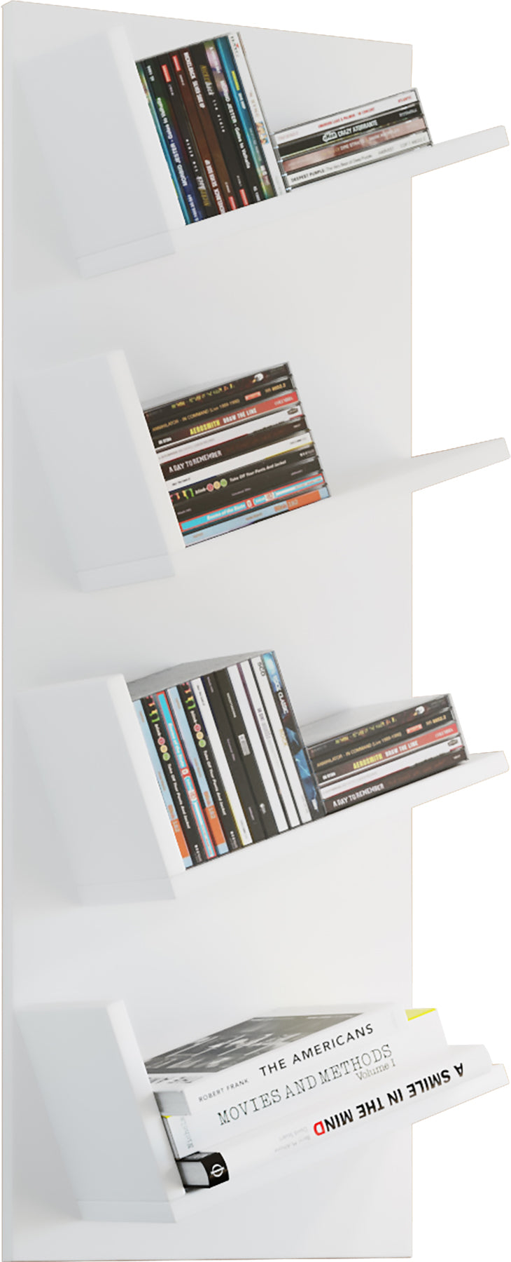 Lansi Hvid CD/DVD Reol – Fantastisk Black Friday Tilbud!