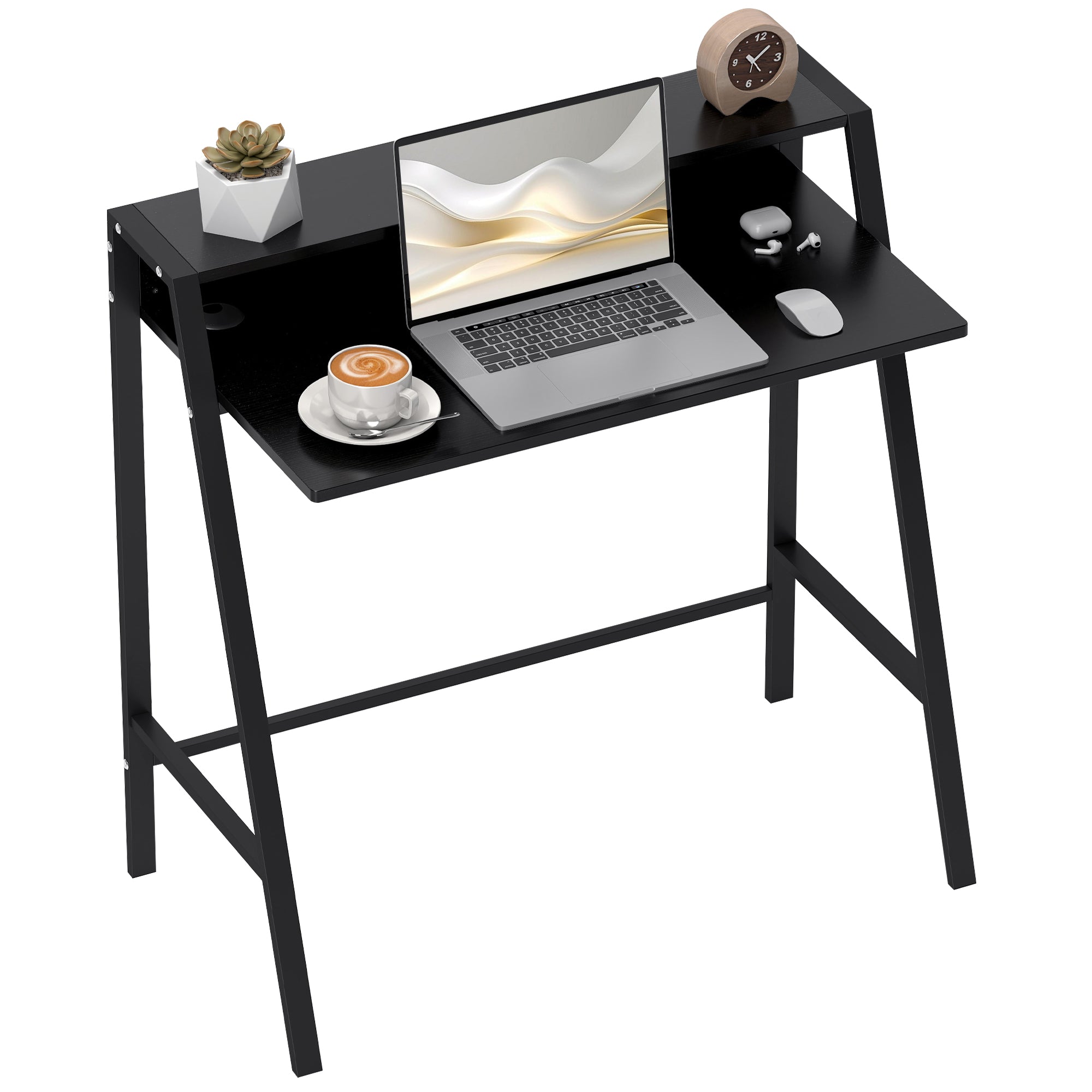 Moderne Skrivebord med Kabelhåndtering – Black Friday Tilbud