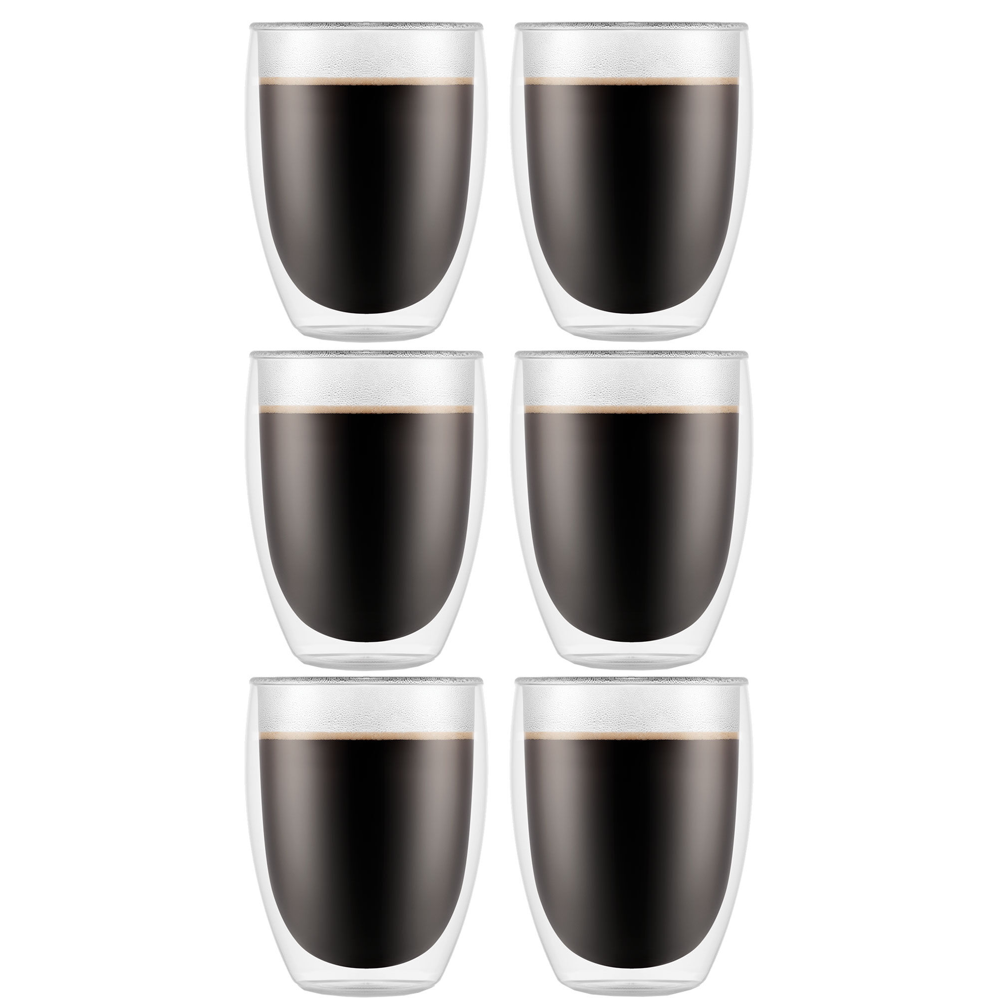 Pavina Dobbeltvægget Glas, 0,35 L, 6 Stk. Black Friday Bodum Tilbud