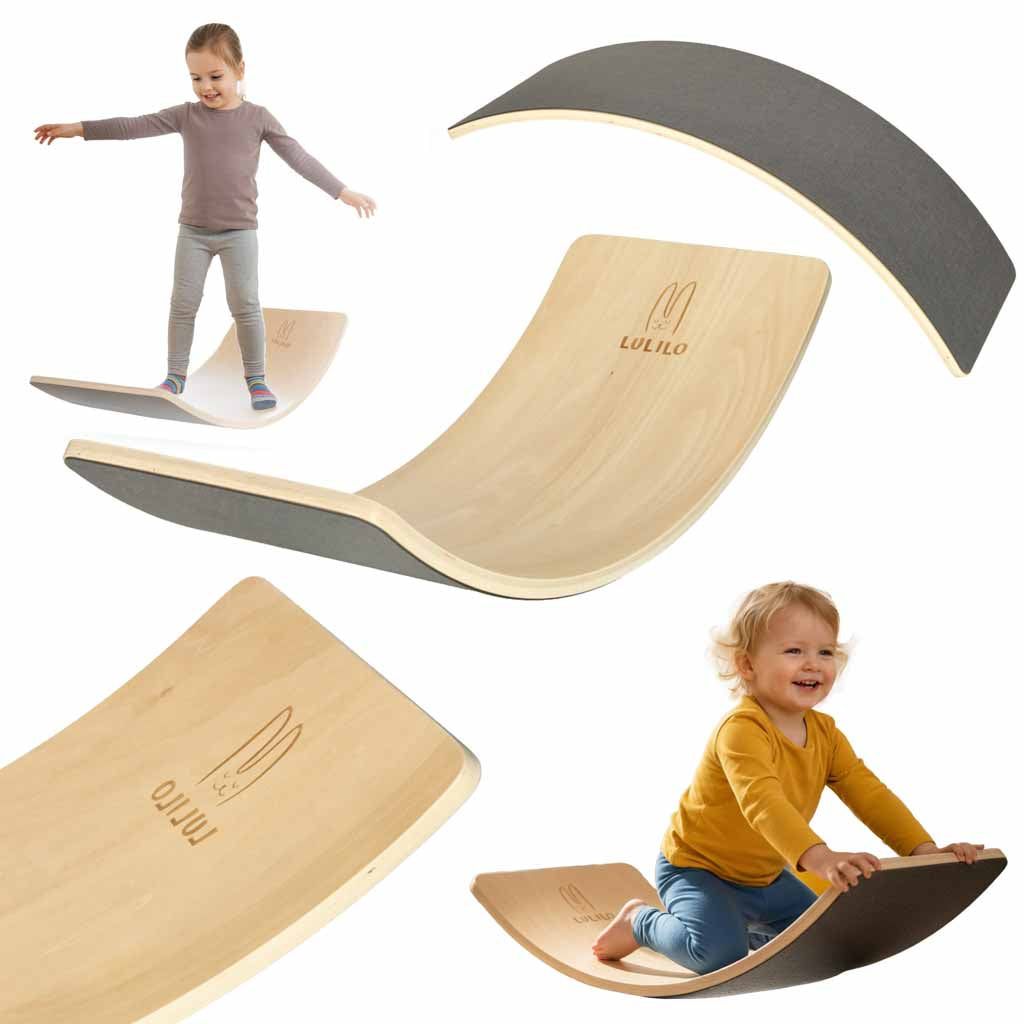 Filt Balancerende Rocker Balancebræt Black Friday Ikonka Tilbud