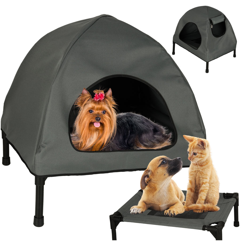 Hundehus Katteseng Telt Kæledyrsseng 53x43x56 Cm Black Friday Ikonka Tilbud