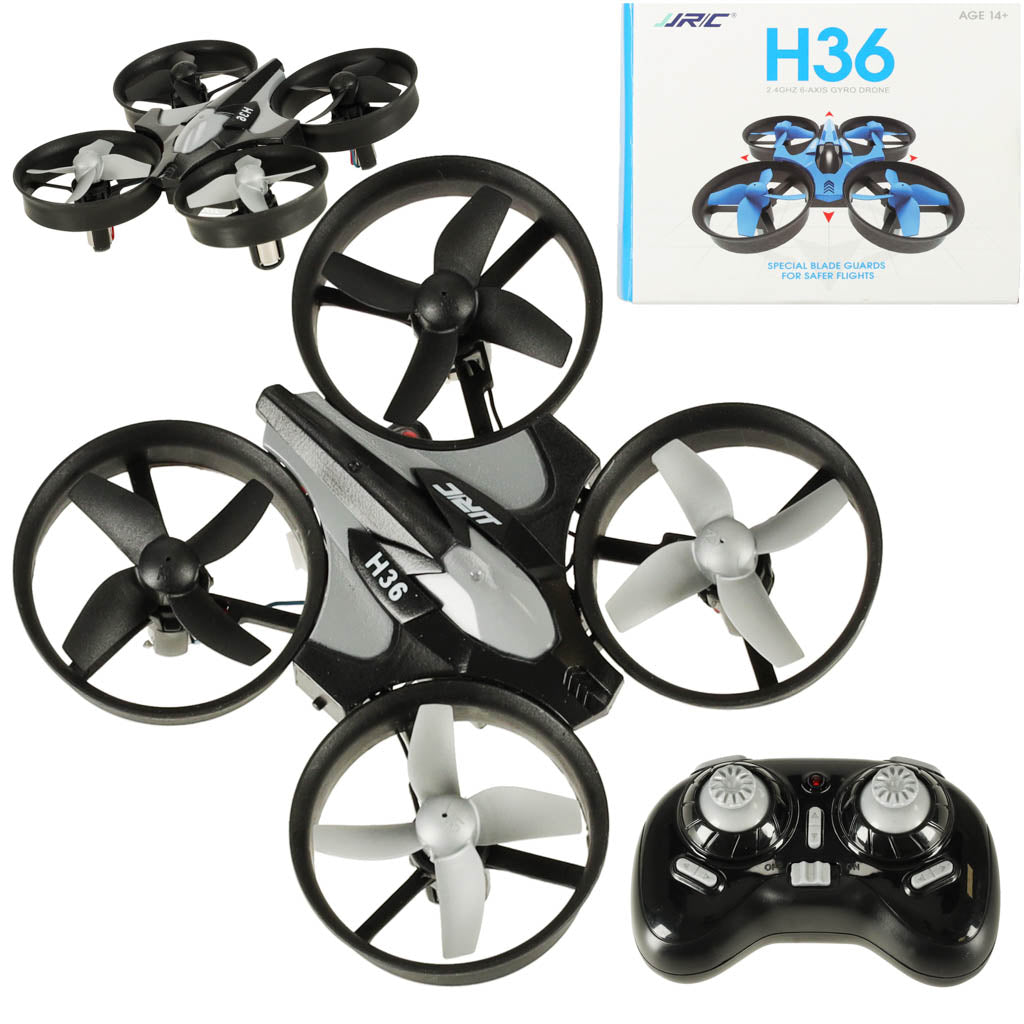 Jjrc H36 Mini 2.4ghz 4ch 6 Akset Sort Fjernstyret Drone Black Friday Ikonka Tilbud
