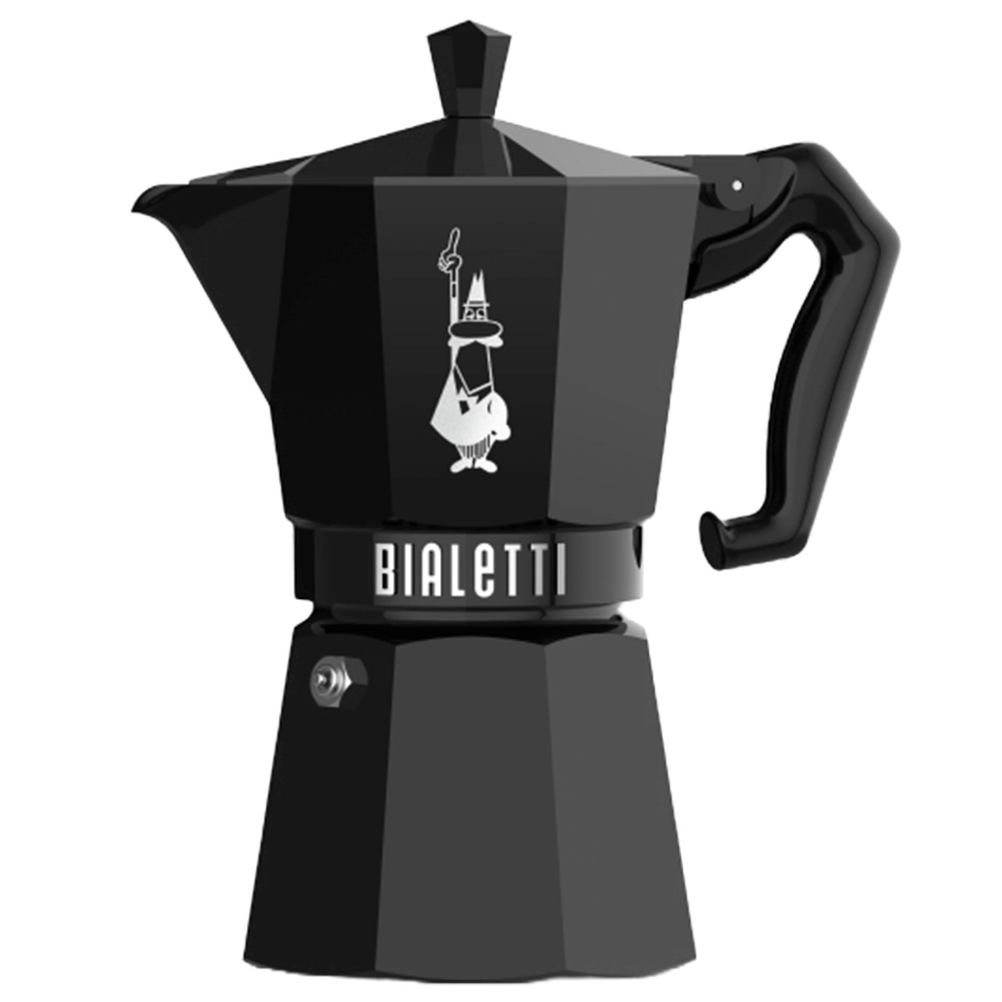 Mokkabrygger 6 Kopper, Sort Black Friday Bialetti Tilbud