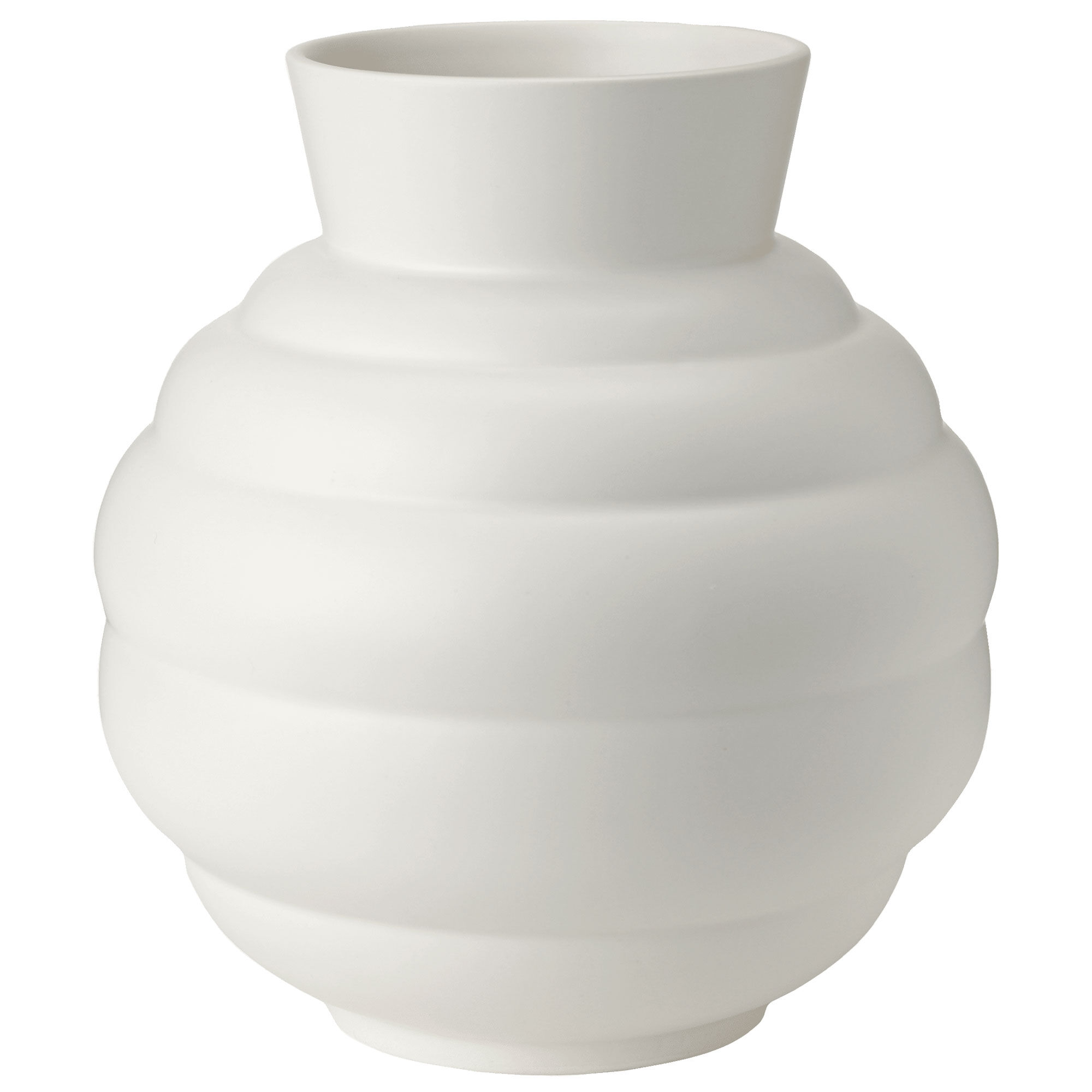 Tortus Archie Vase 26,5 cm, Hvid – Black Friday Tilbud!