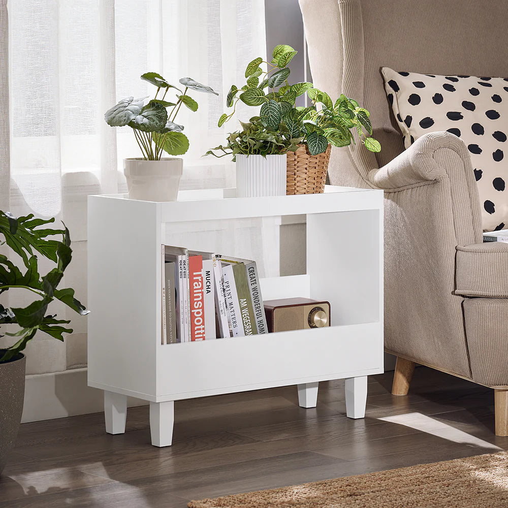 Stilrent Hvidt Sofabord – Black Friday Tilbud!