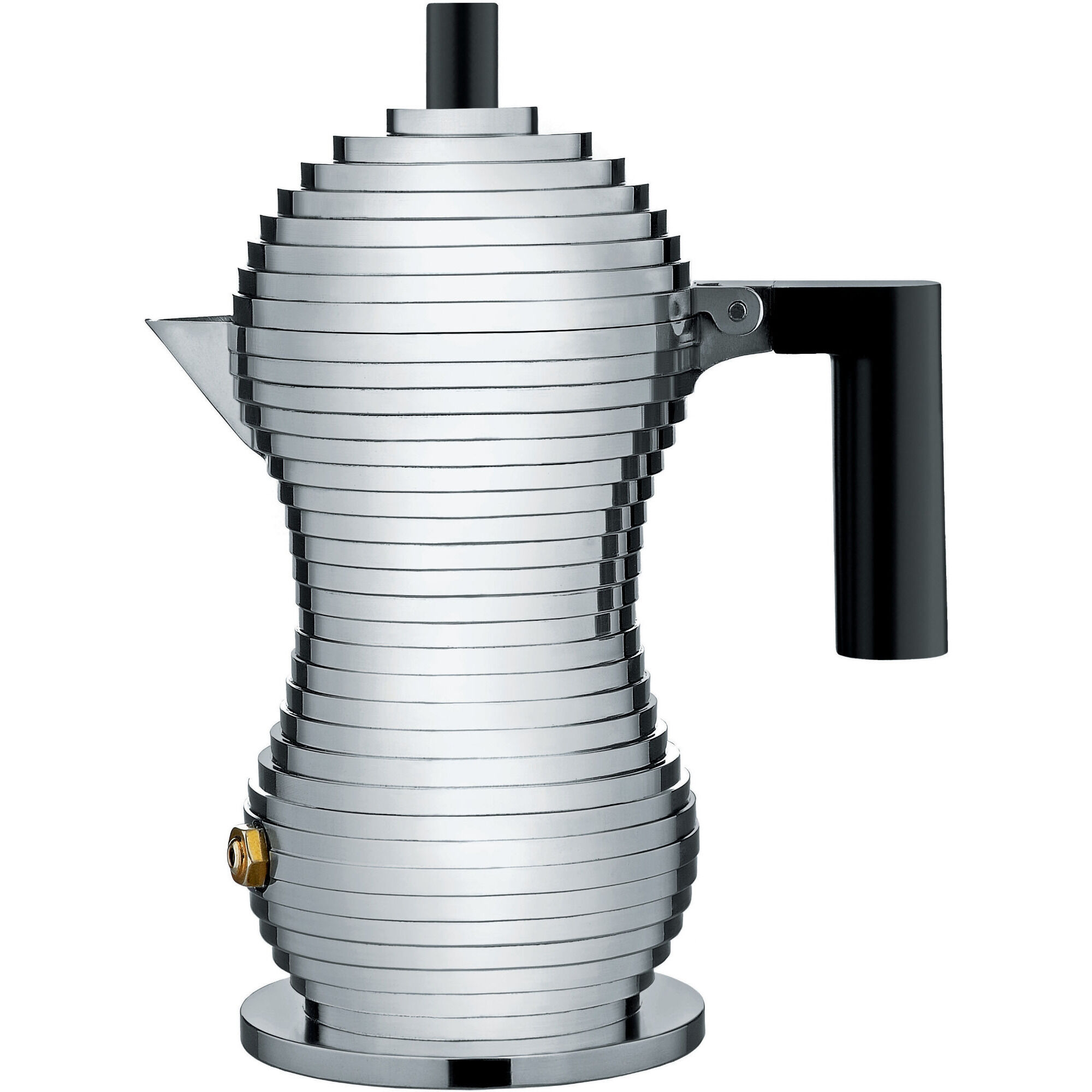 Pulcina Espressokande 7 Cl., Sort Black Friday Alessi Tilbud