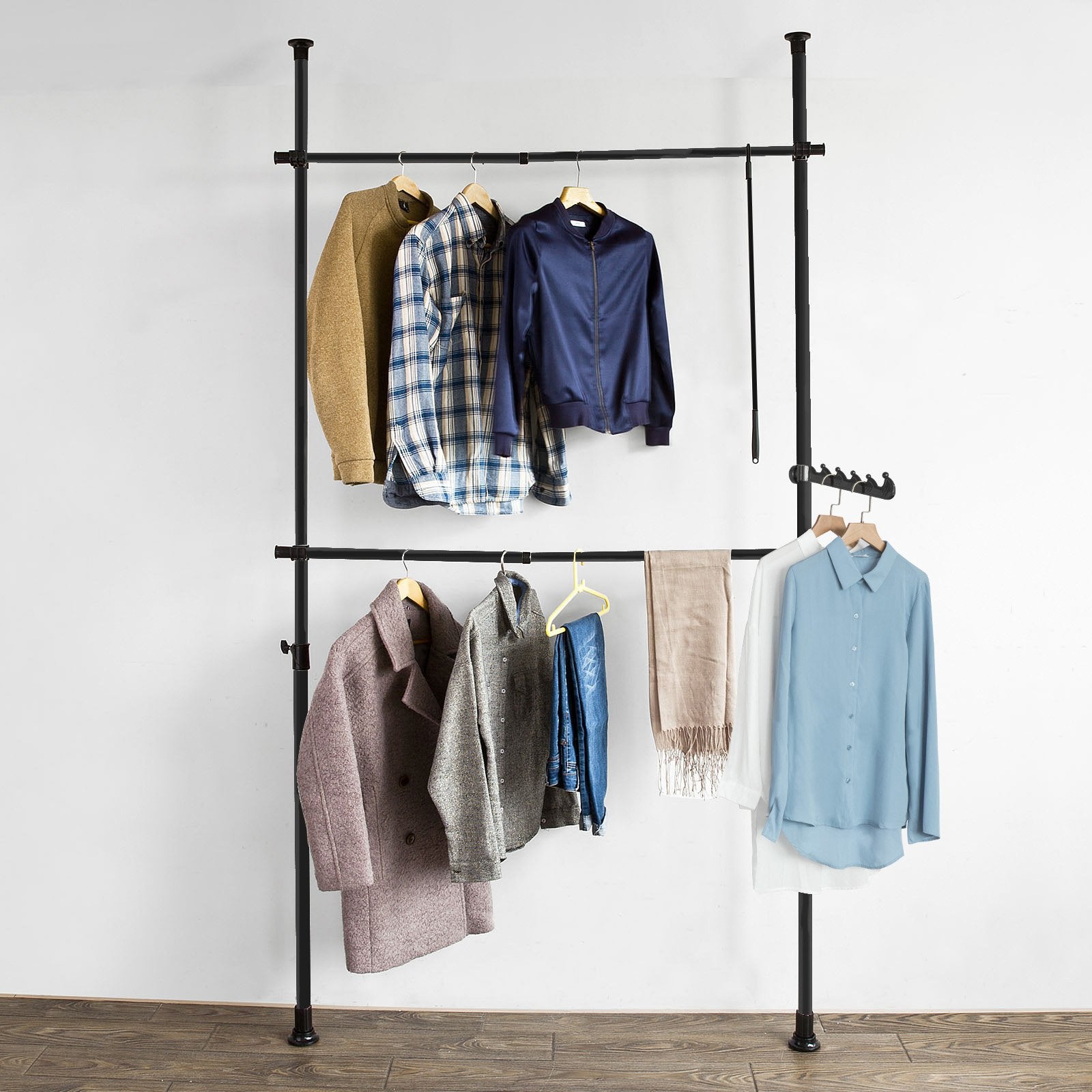 Modulær Garderobe i Sort – Fantastisk Black Friday Tilbud!