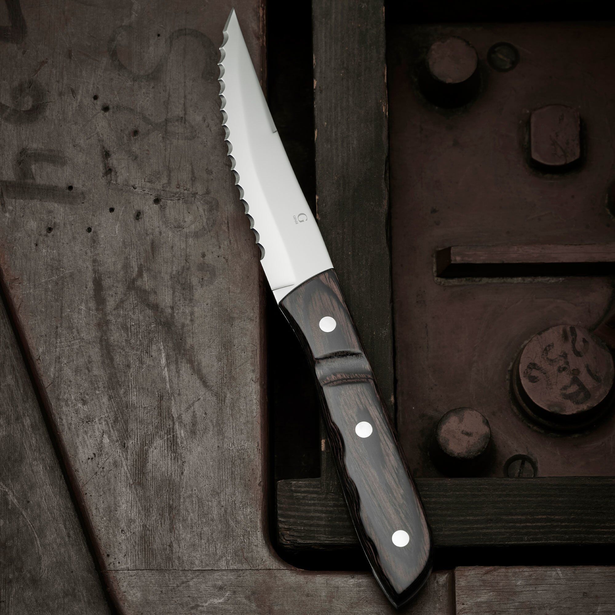 Old Farmer Steakkniv Sæt – 4 Dele Tilbud!