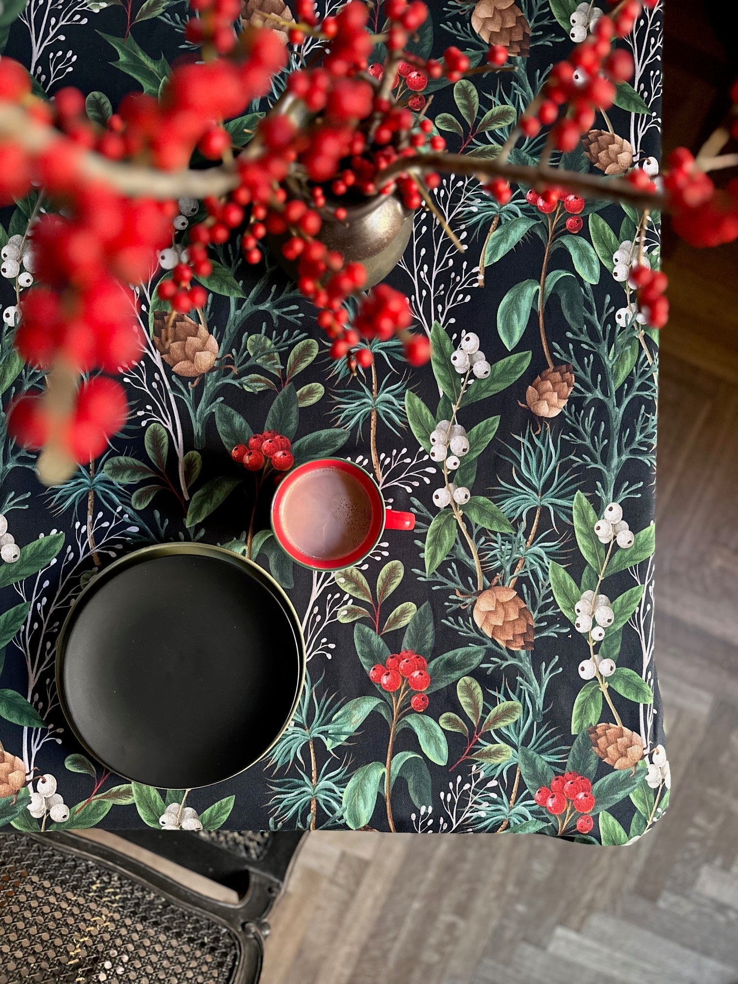 Rektangulær Juledug med Festligt Motiv | Black Friday Tilbud