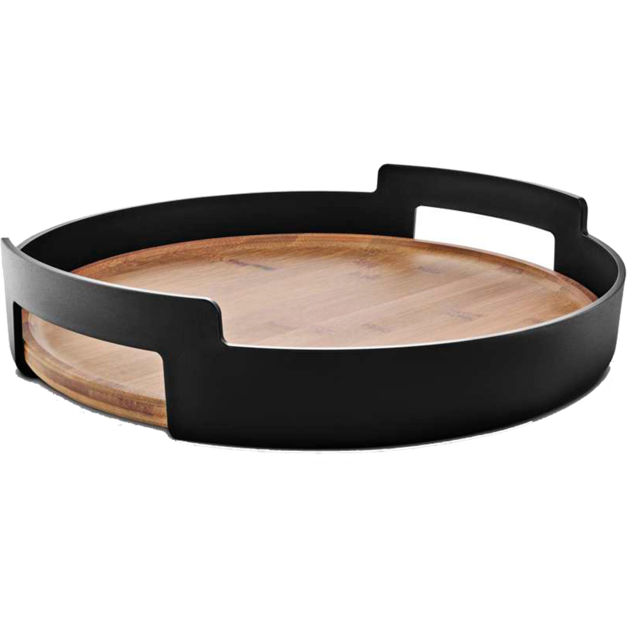 Nordic Kitchen Serveringsbakke 35 Cm, Sort - Black Friday Tilbud