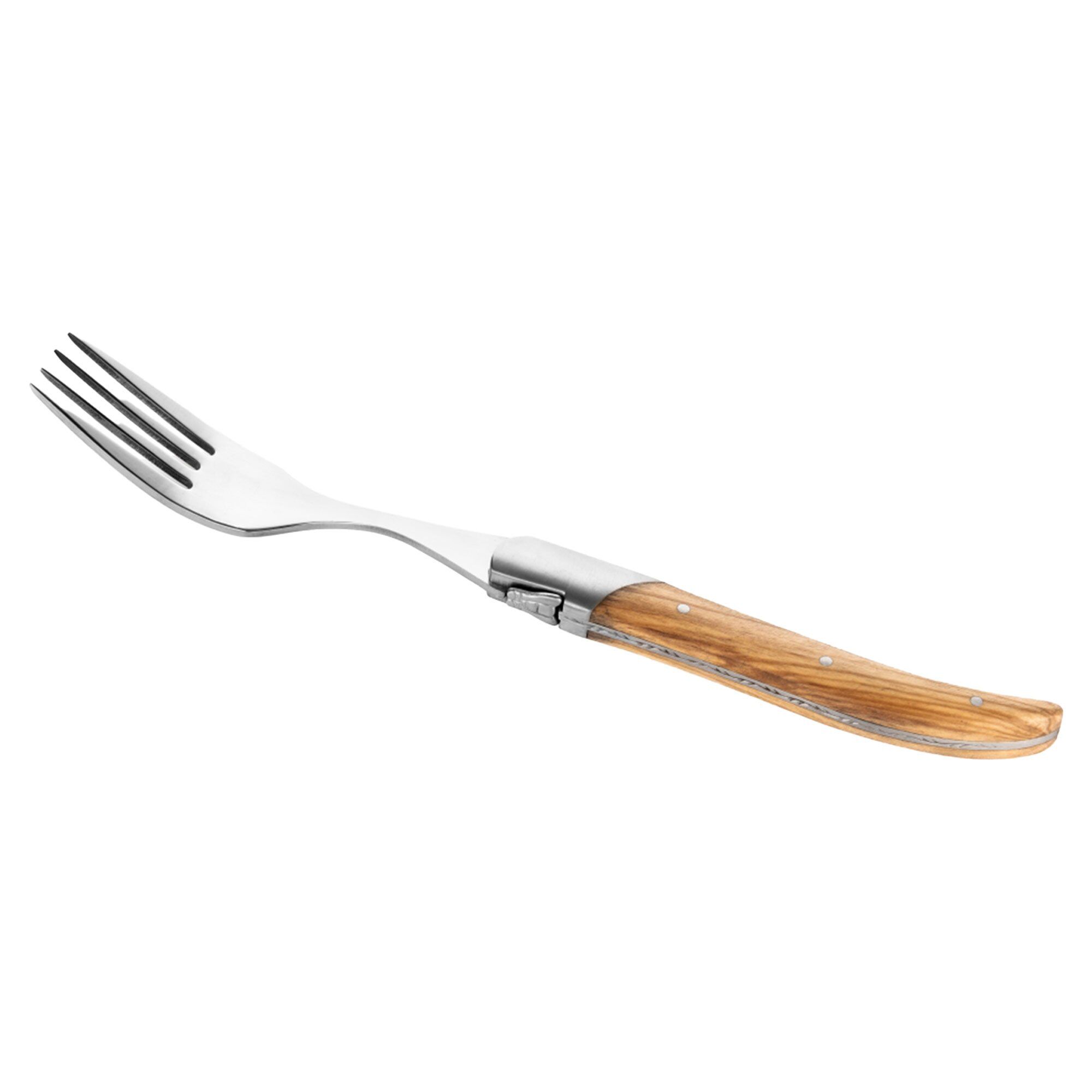 Laguiole Gafflar 6 Pak, Oliventræ Black Friday Laguiole Style De Vie Tilbud