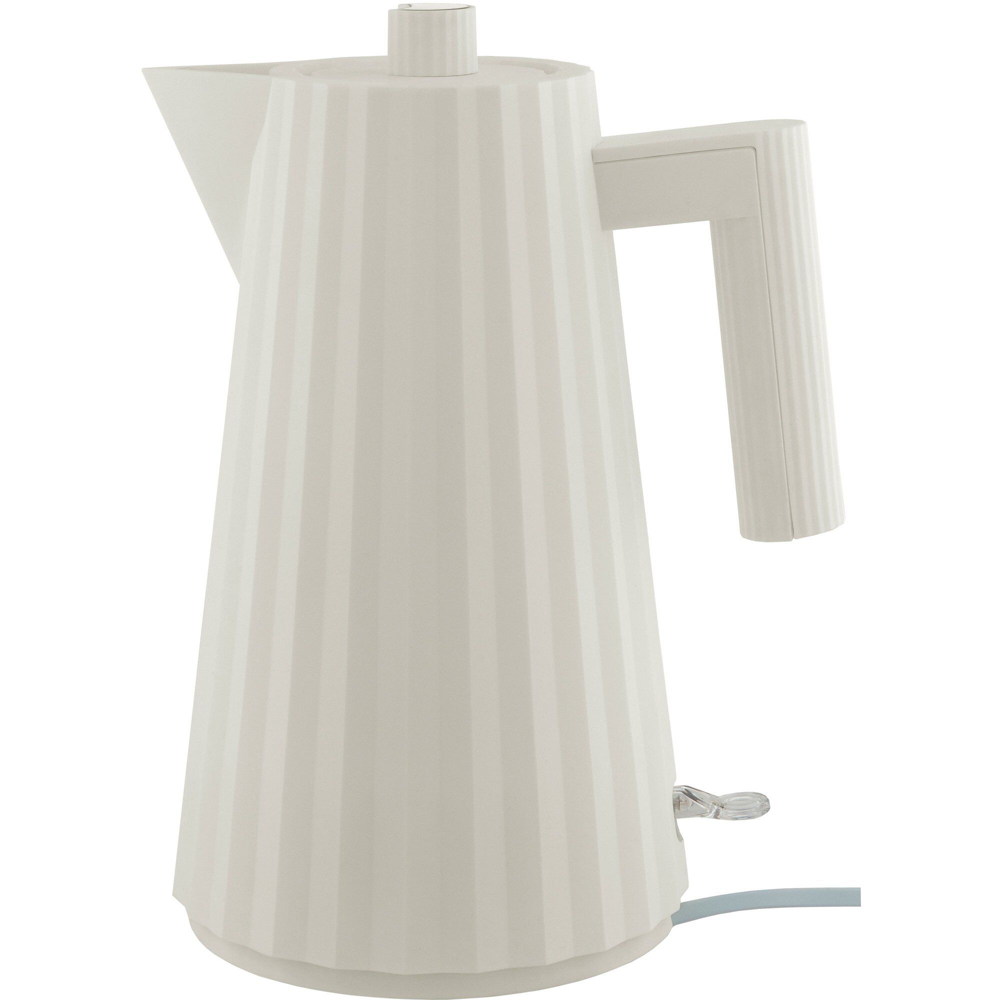 Mdl06 Plissé Elkedel 1,7 Liter, Hvid Black Friday Alessi Tilbud