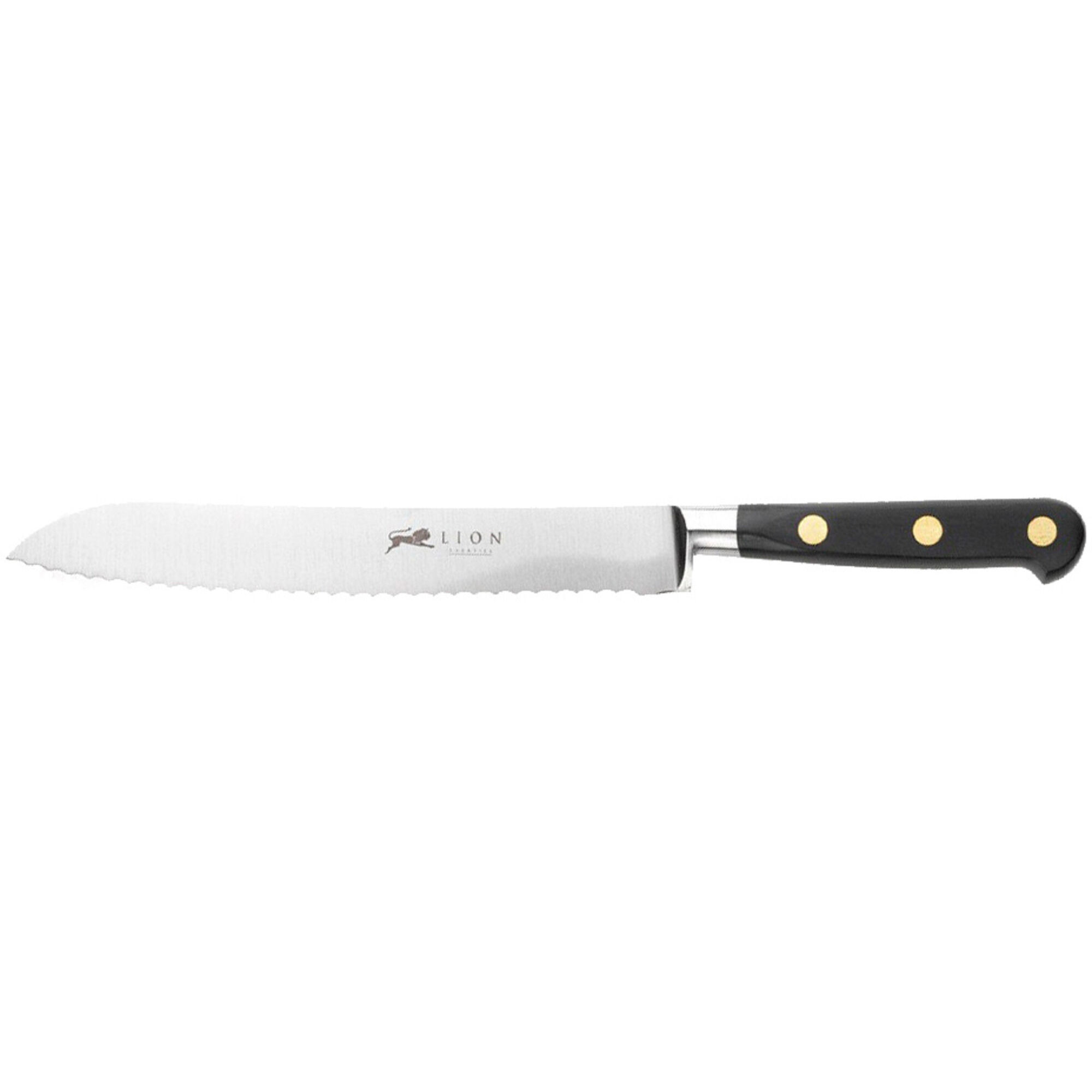 Ideal Brødkniv 20 Cm. Sort Black Friday Lion Sabatier Tilbud