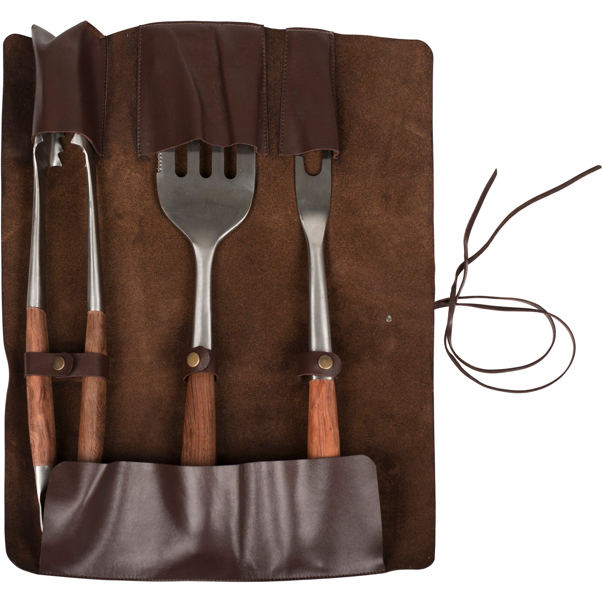 Grillsæt 3 Dele 40 Cm, Rustfrit Stål Black Friday Espegard Tilbud