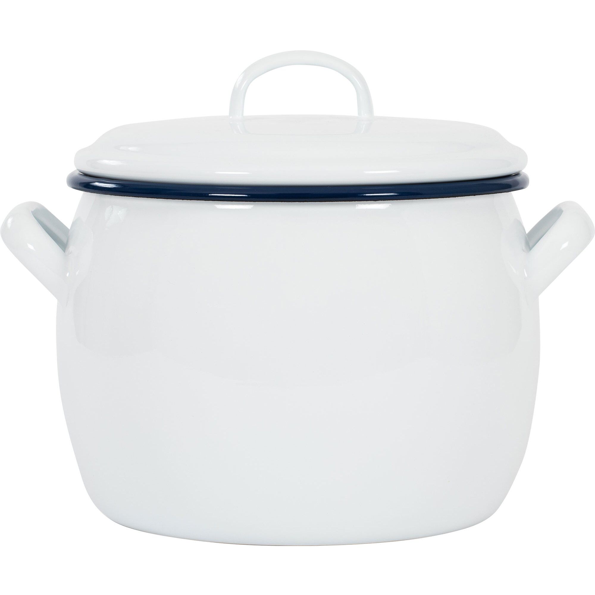 Gryde 4 Liter, Hvid Black Friday Kockums Jernverk Tilbud
