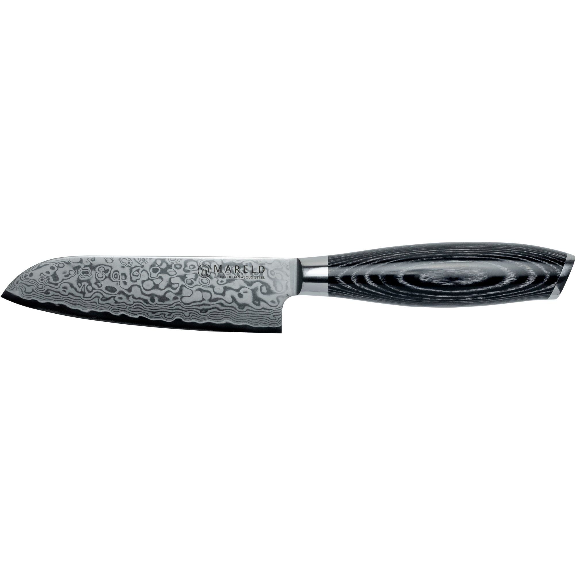 Akio Santokukniv 13 Cm, Sort Black Friday Mareld Tilbud