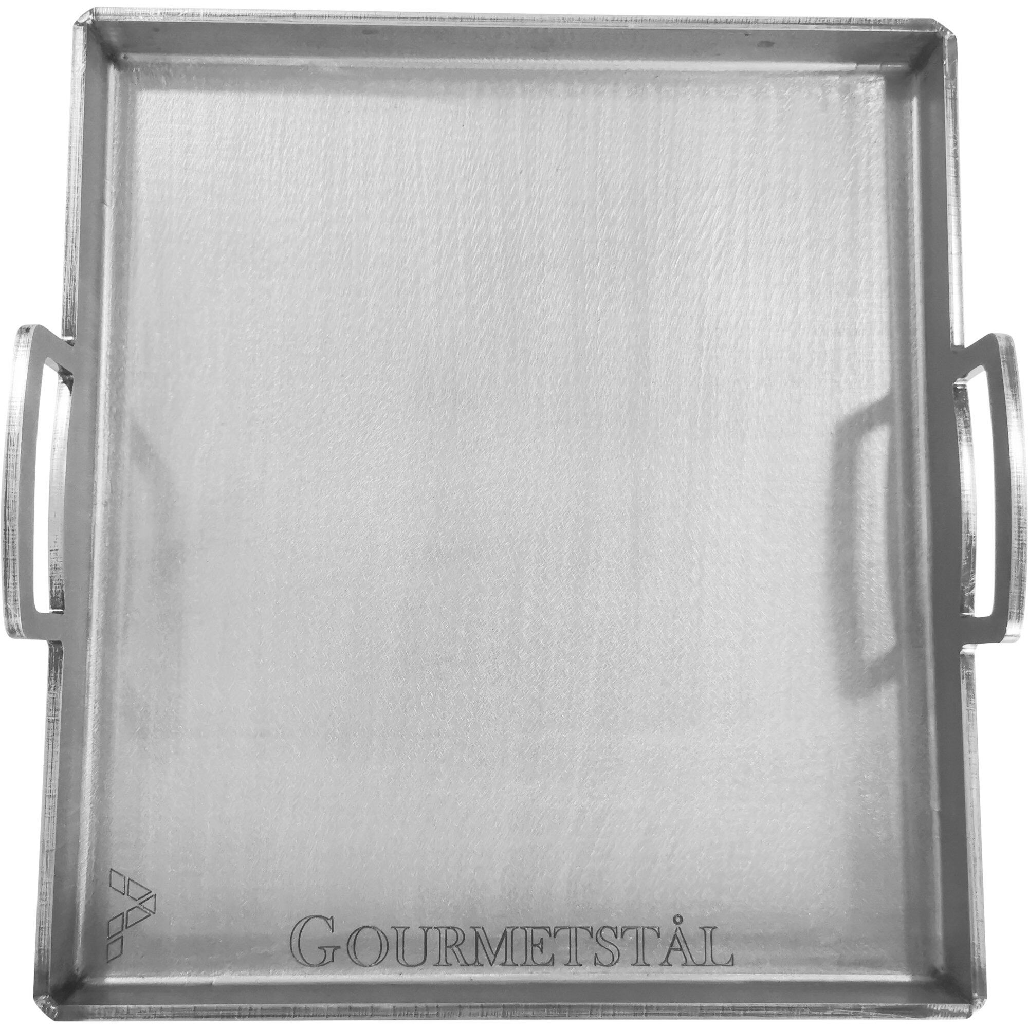 Stegebord Med Kant, 39 X 34 Cm Black Friday Gourmetstål Tilbud
