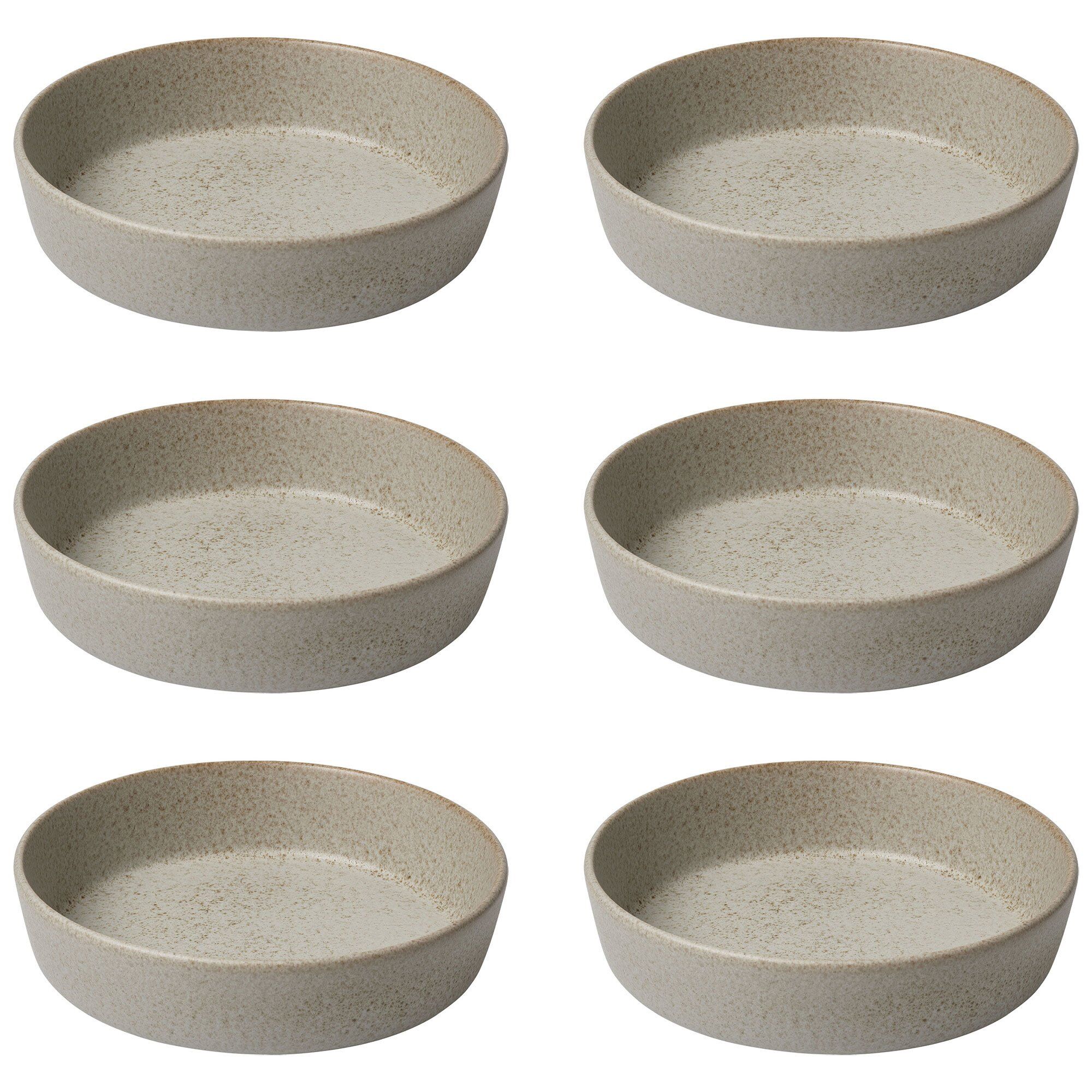 Raw Dyb Tallerken, Beige, 6 Stk. Black Friday Aida Tilbud