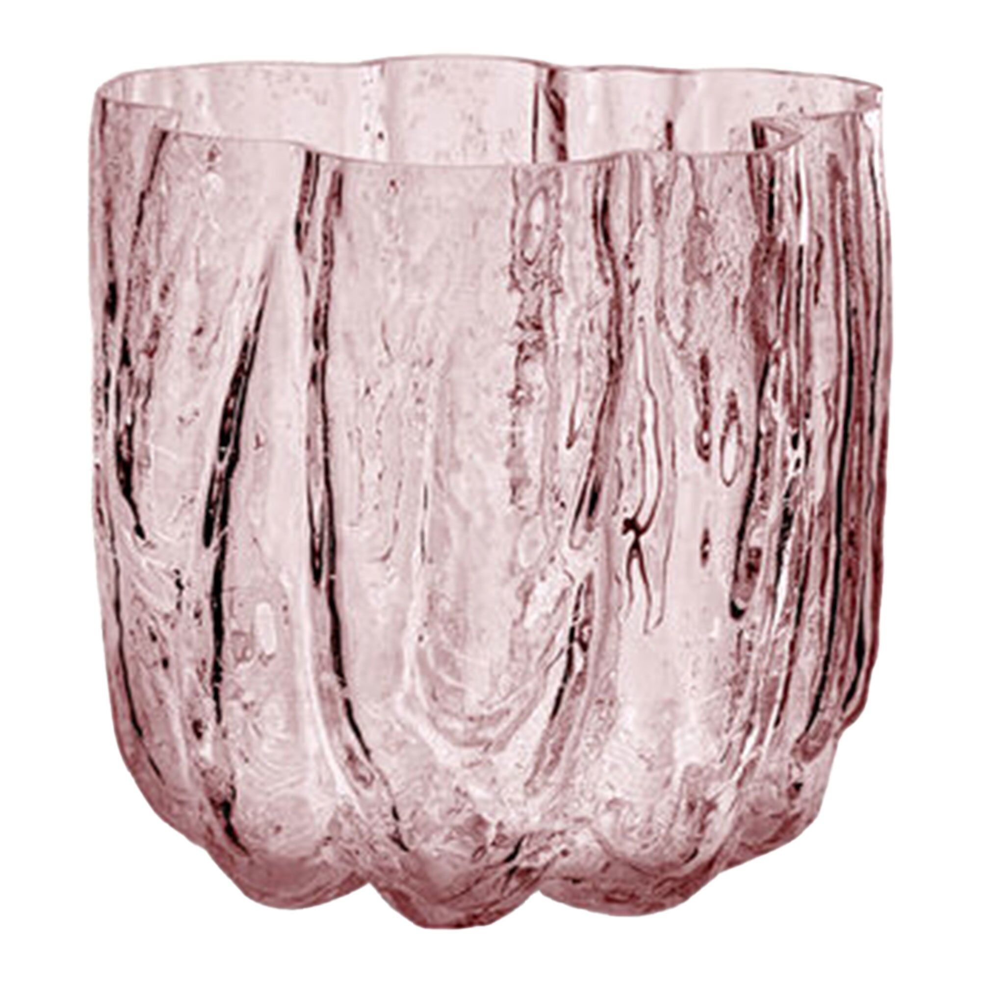 Crackle Vase 12,1 Cm, Rosa Black Friday Kosta Boda Tilbud