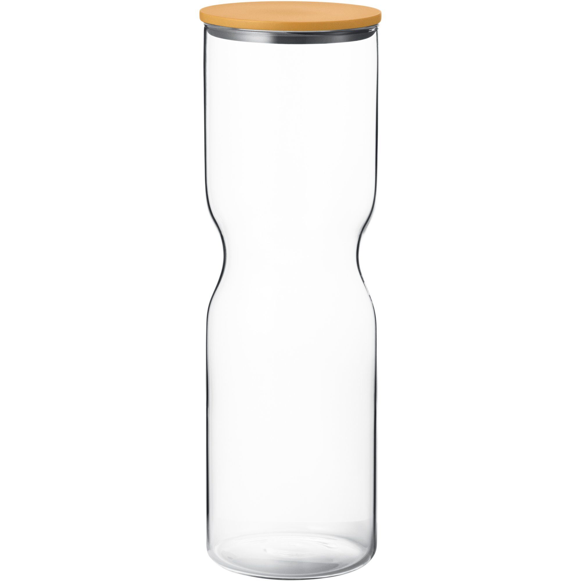 Alfredo Opbevaringsboks i Glas – 2 Liter Gul Black Friday Tilbud