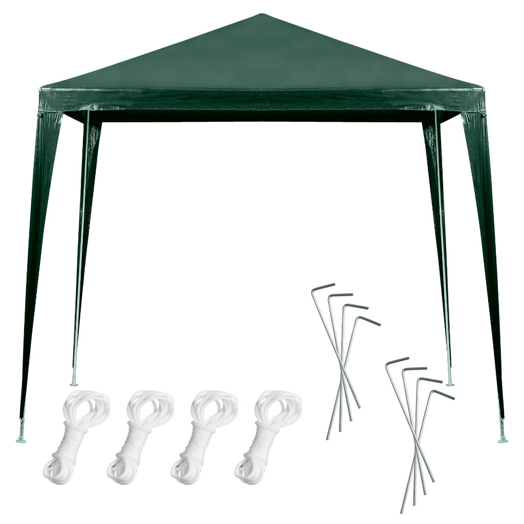 Telt Havefestpavillon Kommerciel Pavillon Grøn 2,5 X 2,5 M Black Friday Ikonka Tilbud