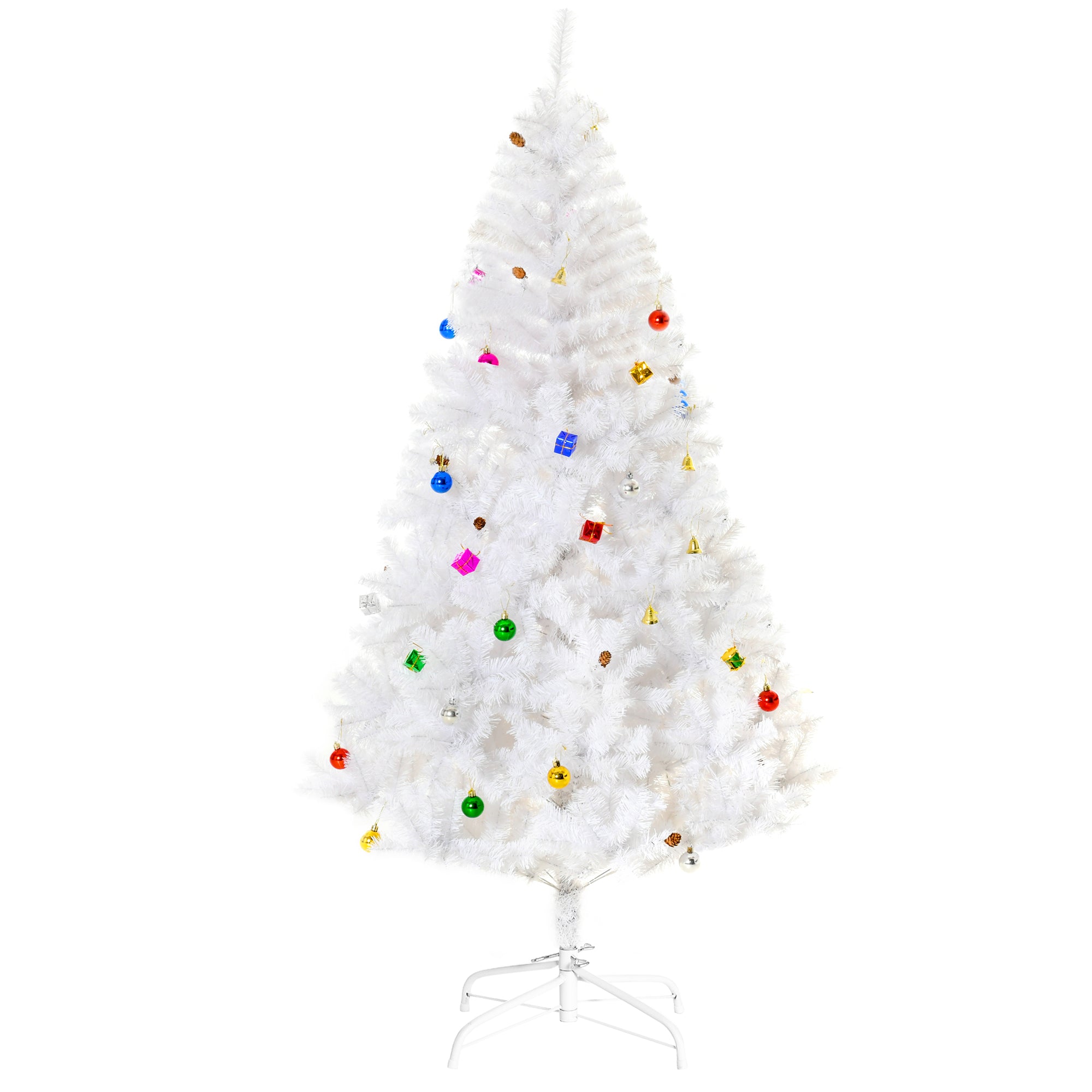 Sneblå Kunstigt Juletræ 180 cm – Fantastisk Juletilbud!