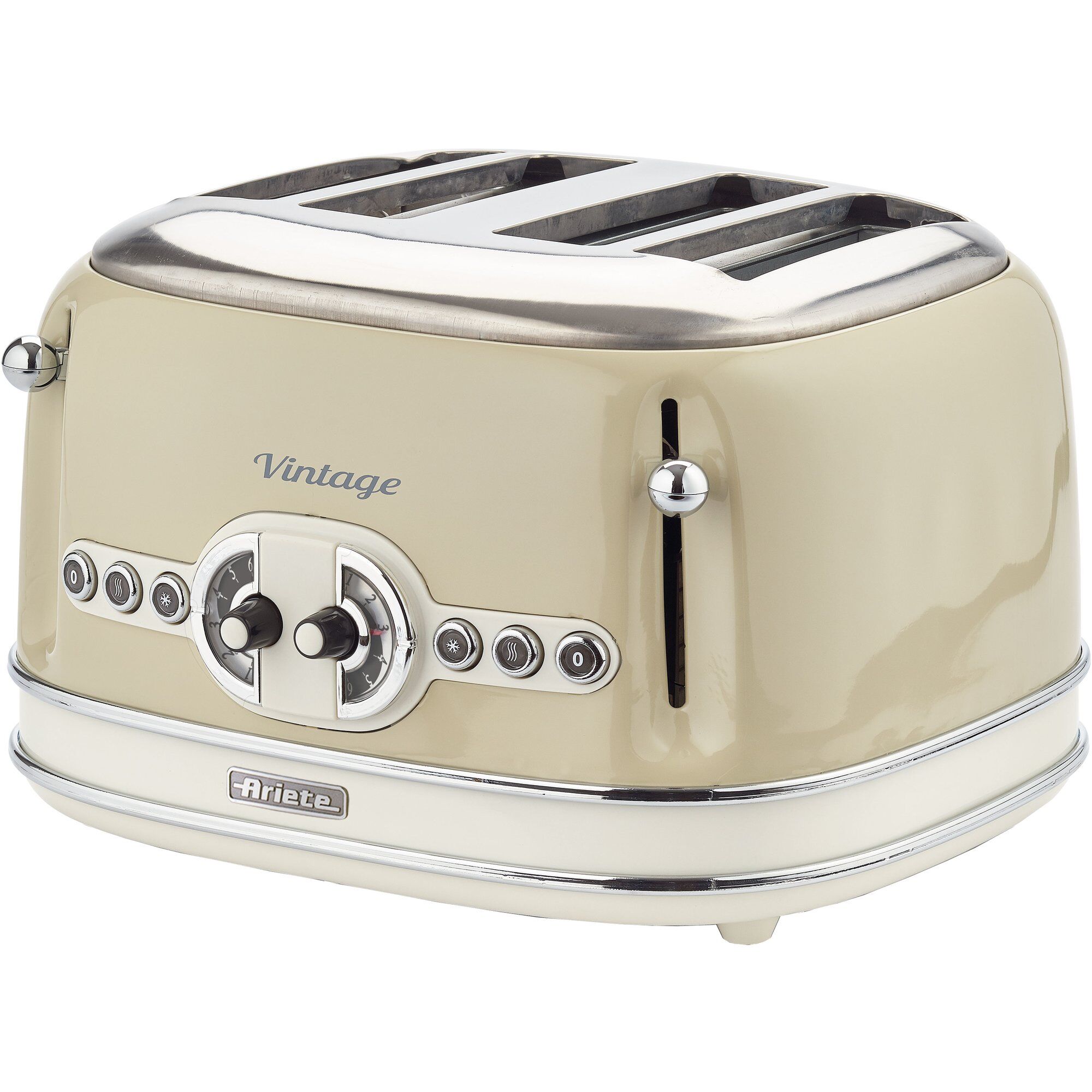 Toaster 4 Skiver Beige Black Friday Ariete Tilbud