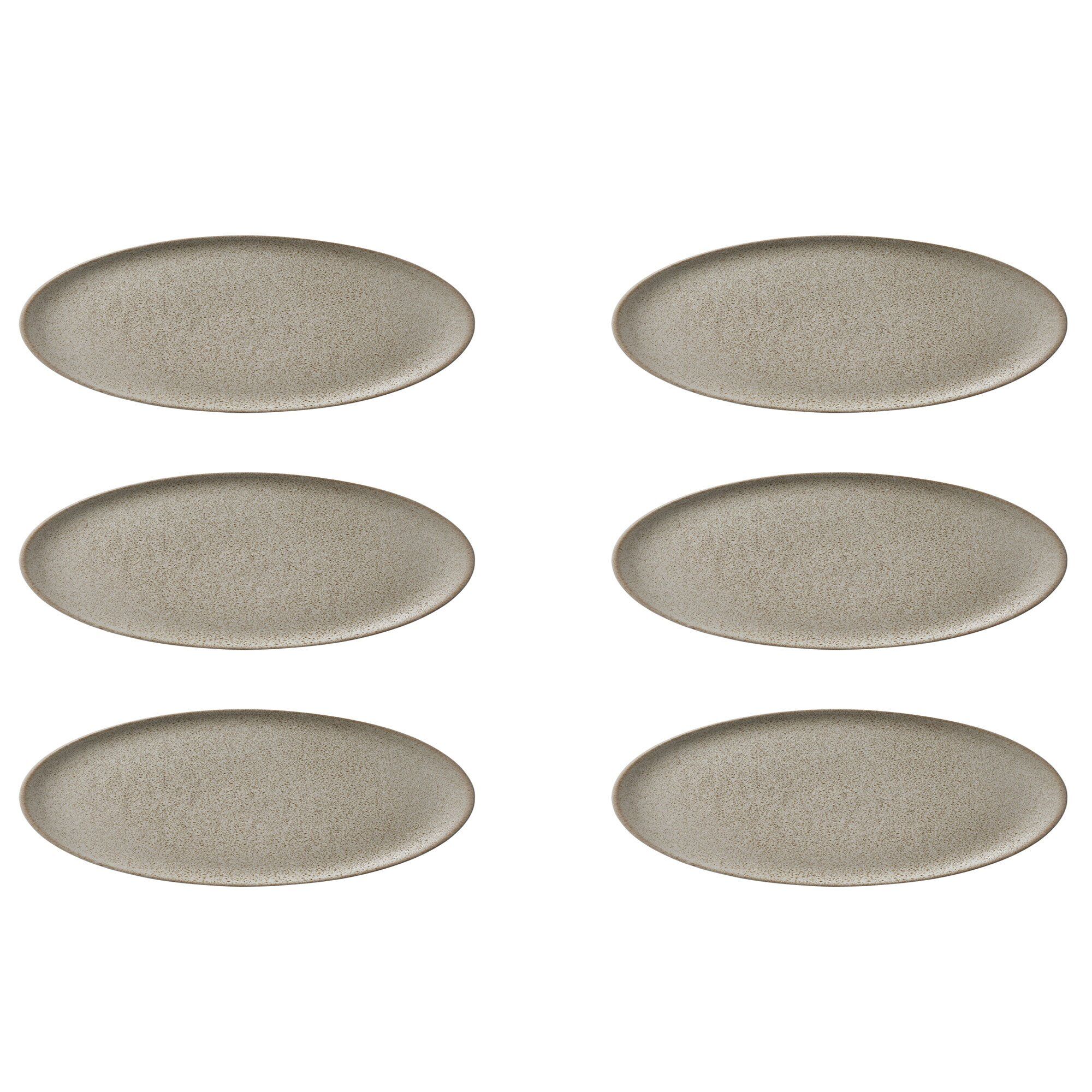 Beige Desserttallerkener – 6 Stk. Black Friday Tilbud!