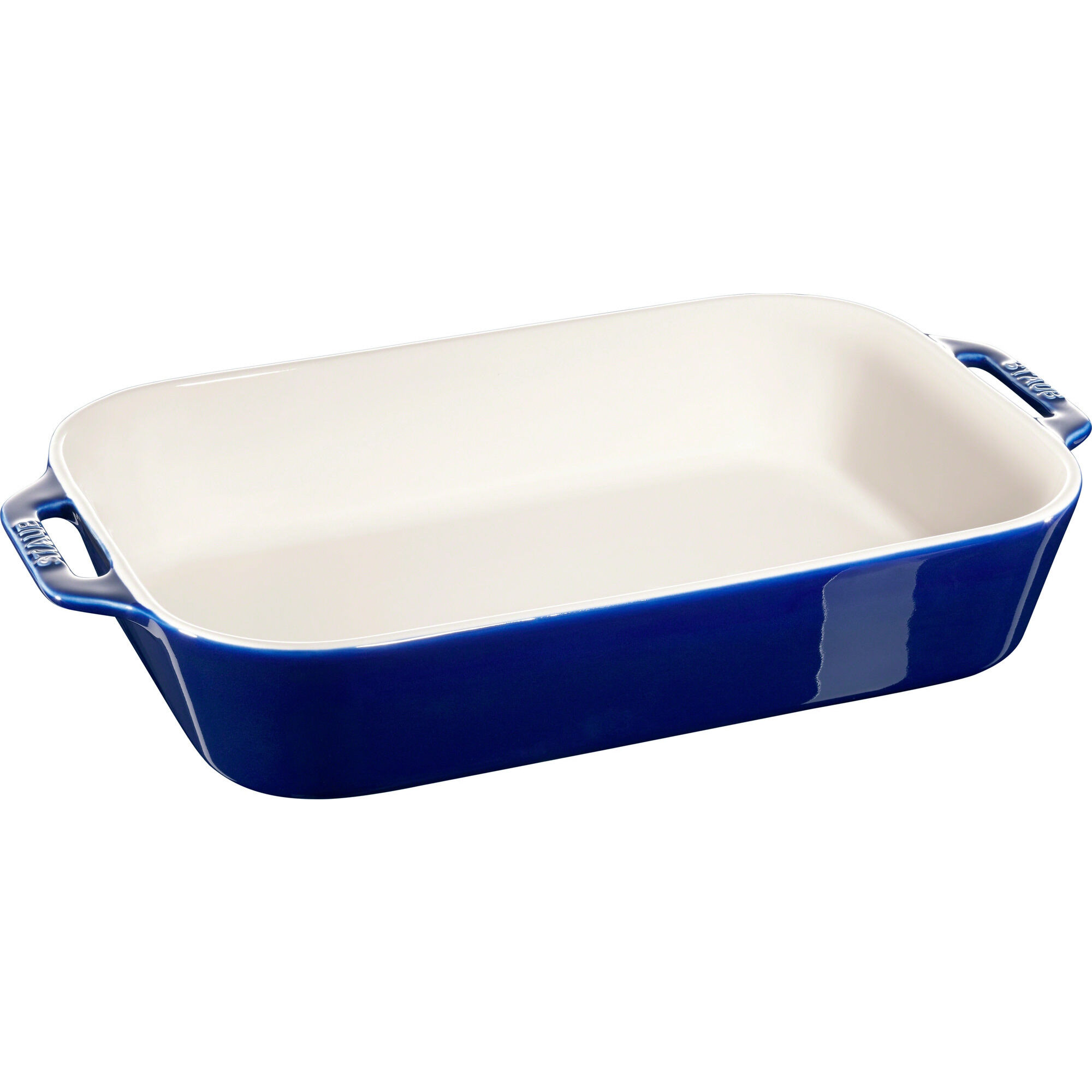 Rektangulær Ovnfast Fad 34 X 24 Cm Blå Black Friday Staub Tilbud