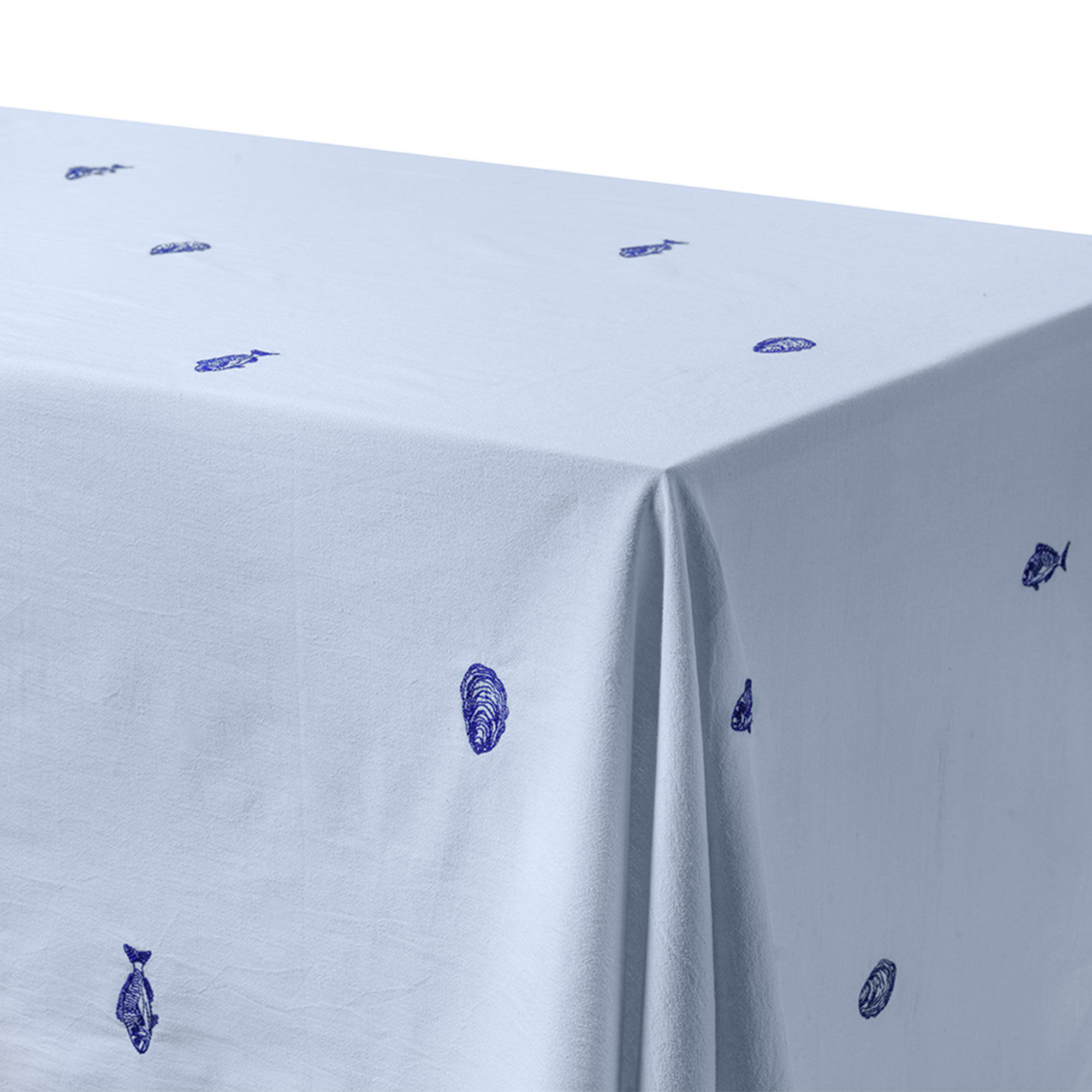 Josefin La Mer Dug 250x145 Cm, Blå Black Friday Midnatt Tilbud