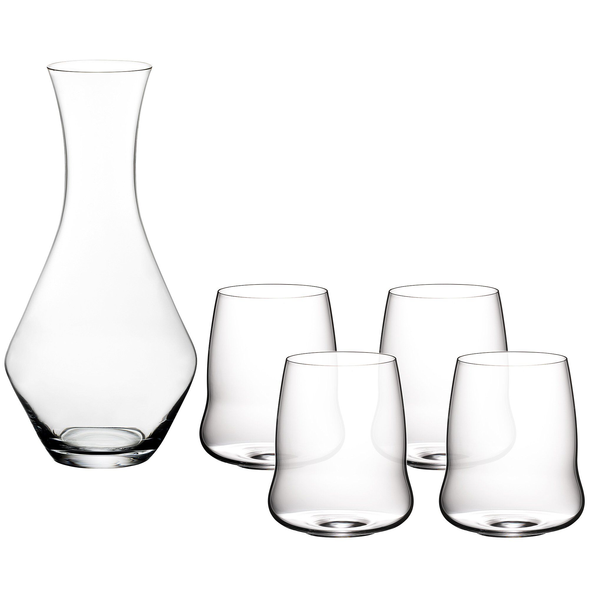Stemless Wings Cabernet Sauvignon 4 Glas + Vinkaraffel Black Friday Riedel Tilbud
