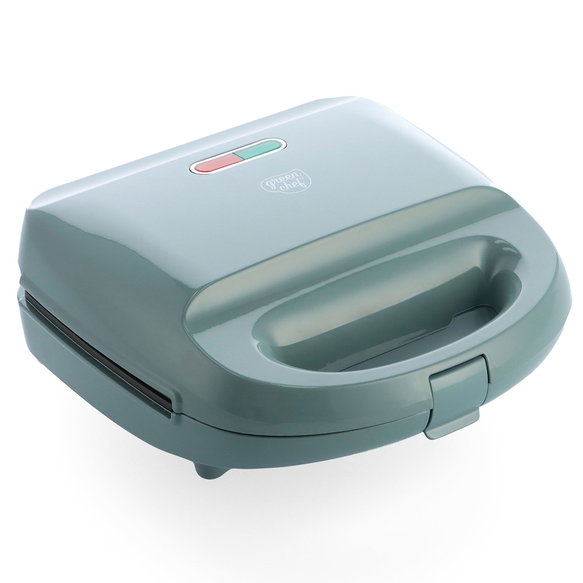 3 I 1 Sandwichgrill Vaffeljern, Smokey Blue Black Friday Greenchef Tilbud
