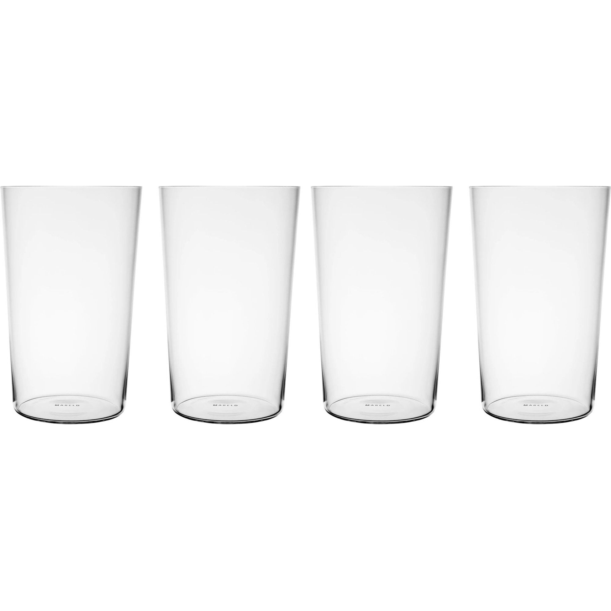 Tyndt ølglas 50 Cl, 4 Stk. Krystalglas Black Friday Mareld Tilbud
