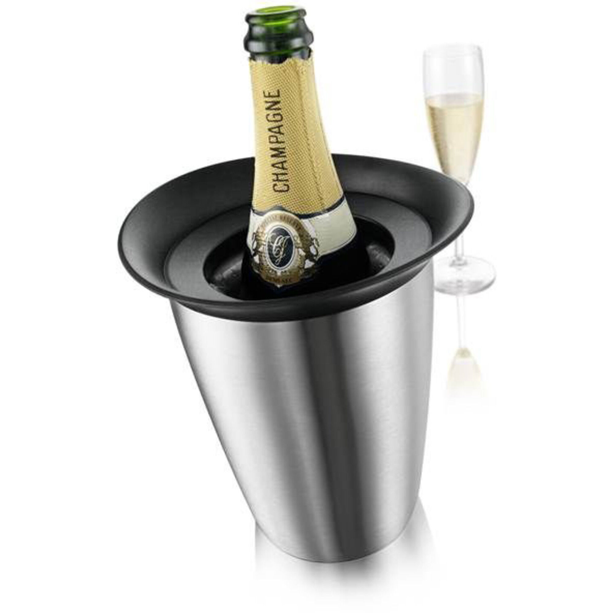 Elegant Champagnekøler Black Friday Vacu Vin Tilbud