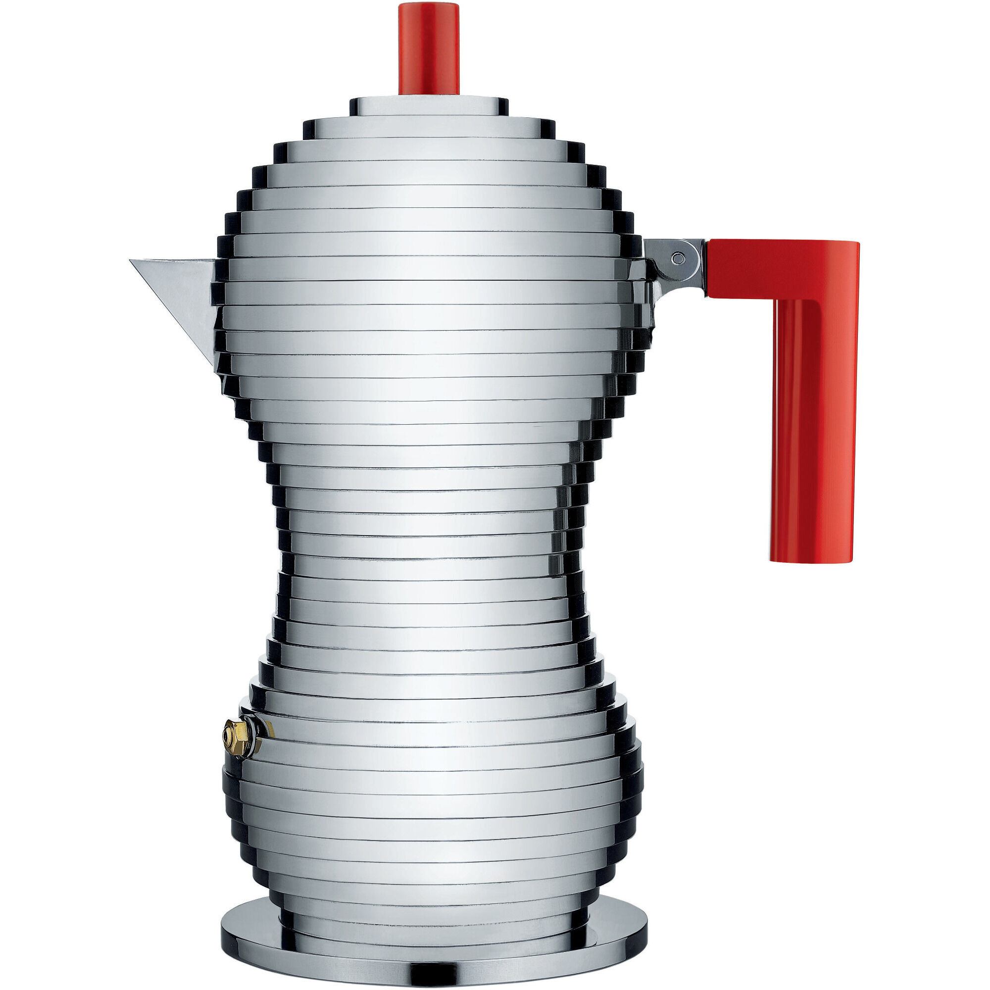 Pulcina Espressokande 15cl., Rød Black Friday Alessi Tilbud