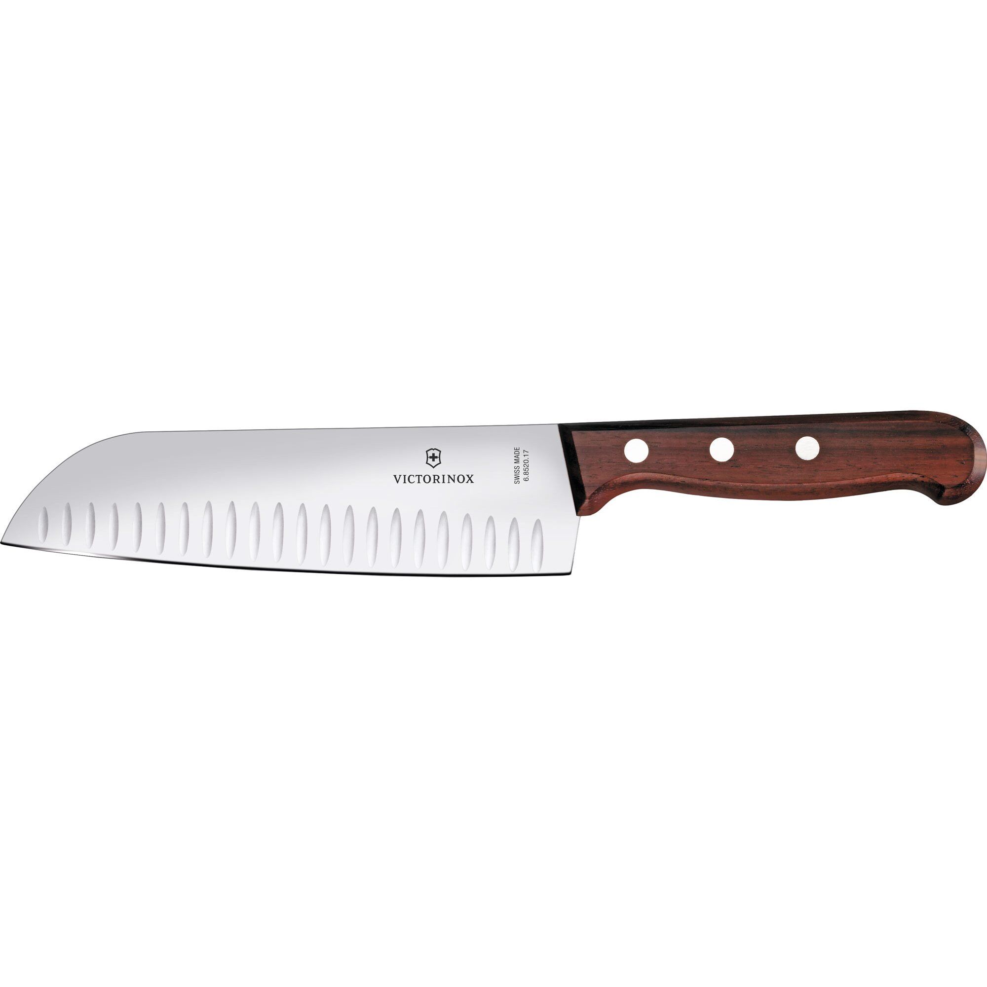 Olivenslebet Santokukniv Med Skæfte, 17cm. Black Friday Victorinox Tilbud